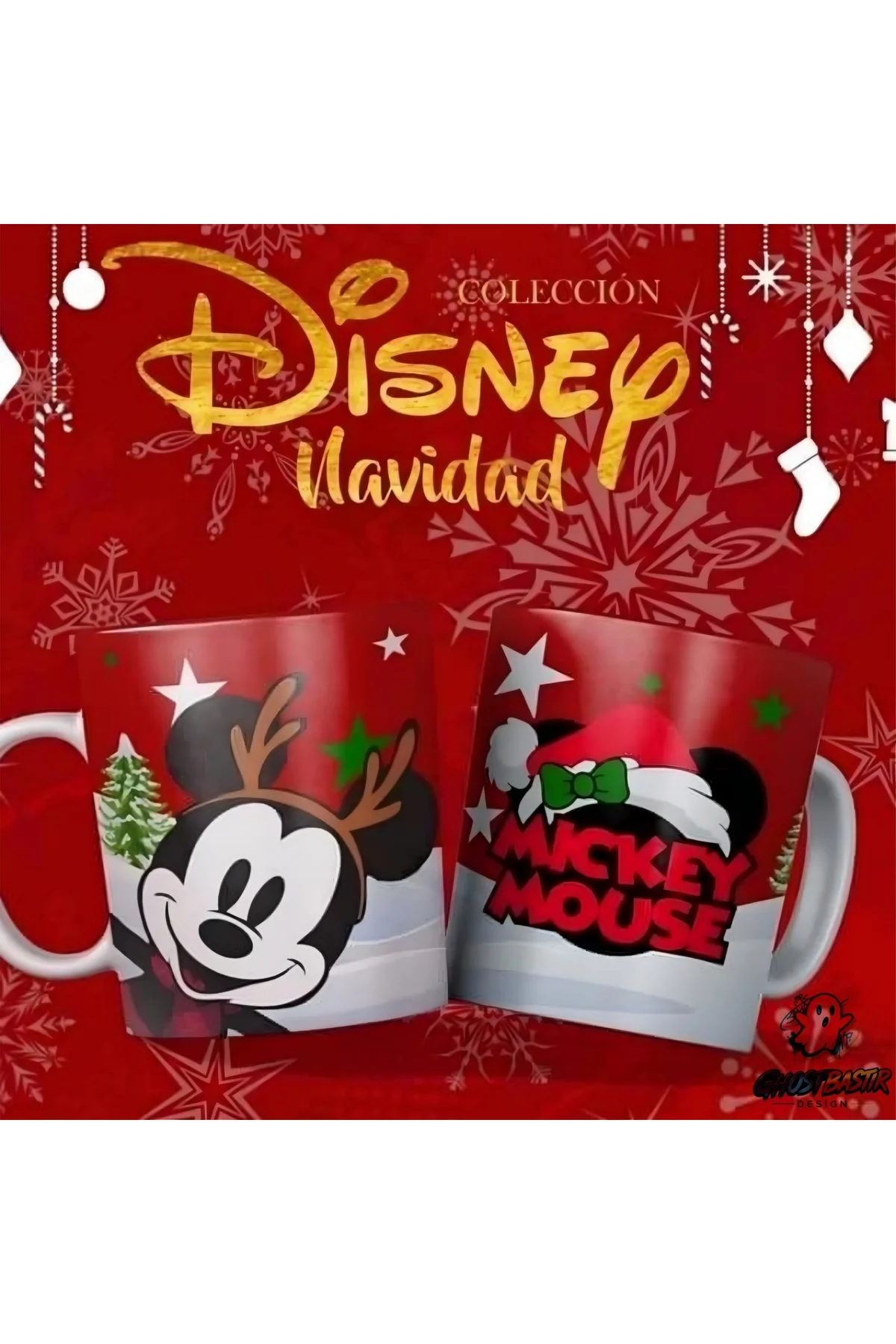 Mickey Mouse Noel | Yılbaşı Kupa Bardak | Tek Adet K0609 Mickey Mouse Noel | Yılbaşı Kupa Bardak | Tek Adet K0609