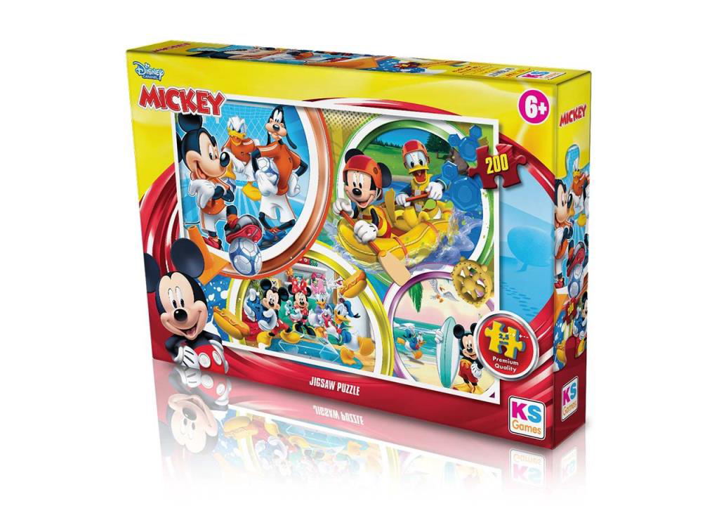 Mickey Mouse Puzzle 200 Parça Mickey Mouse Puzzle 200 Parça