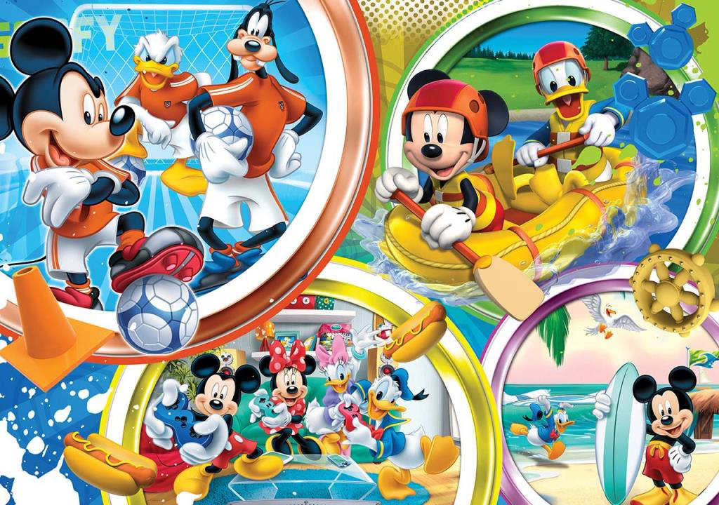 Mickey Mouse Puzzle 200 Parça Mickey Mouse Puzzle 200 Parça