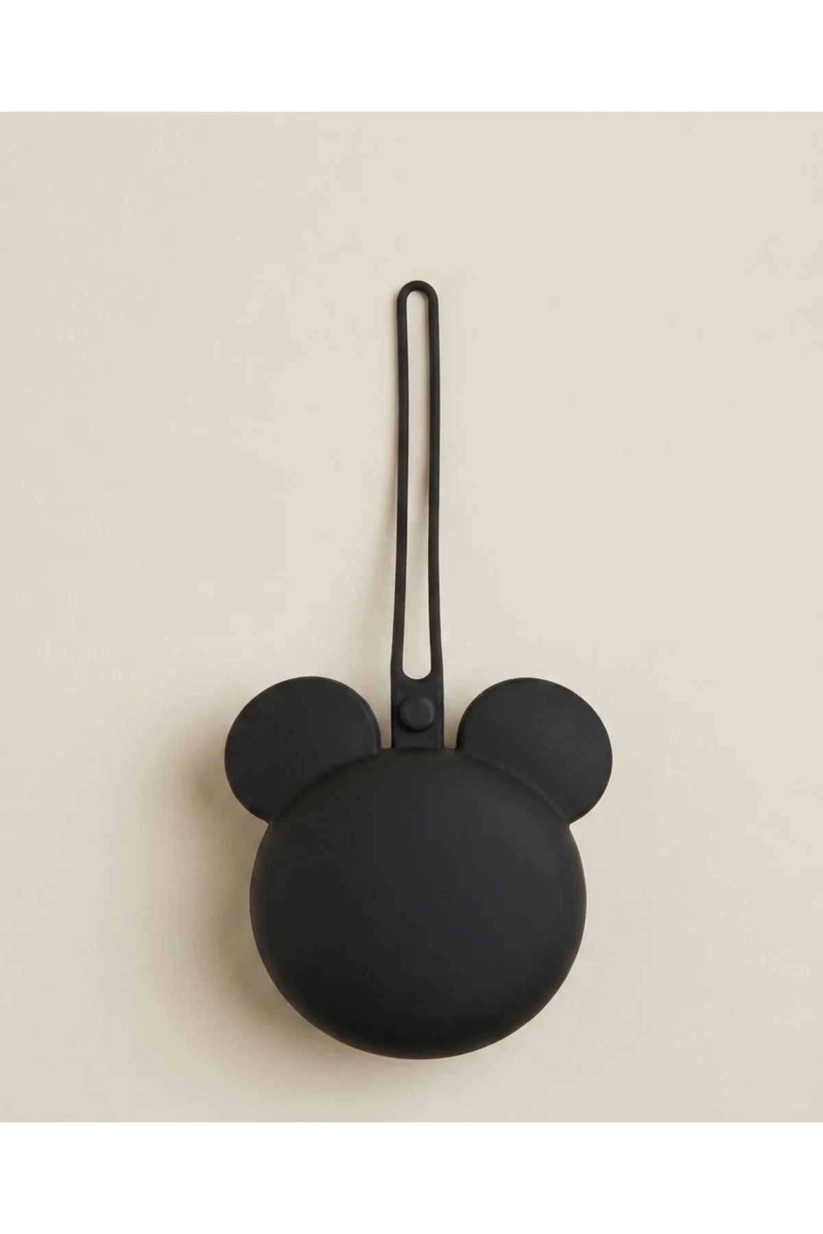 Mickey Mouse Silikon Emzik Kutusu - Emzik Saklama Kabı - Hijyenik ve Askılı Tasarım