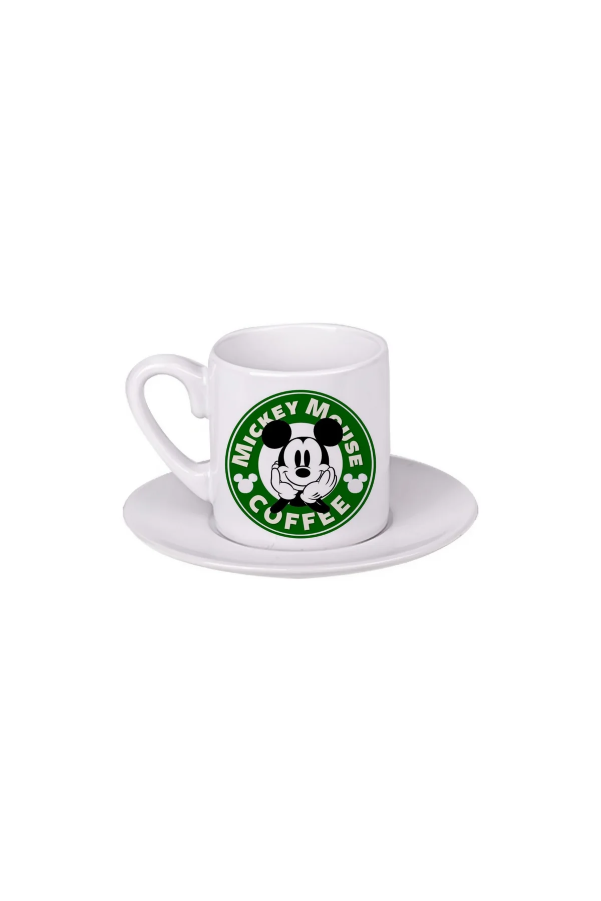 Mickey Mouse Türk Kahvesi Fincanı 043