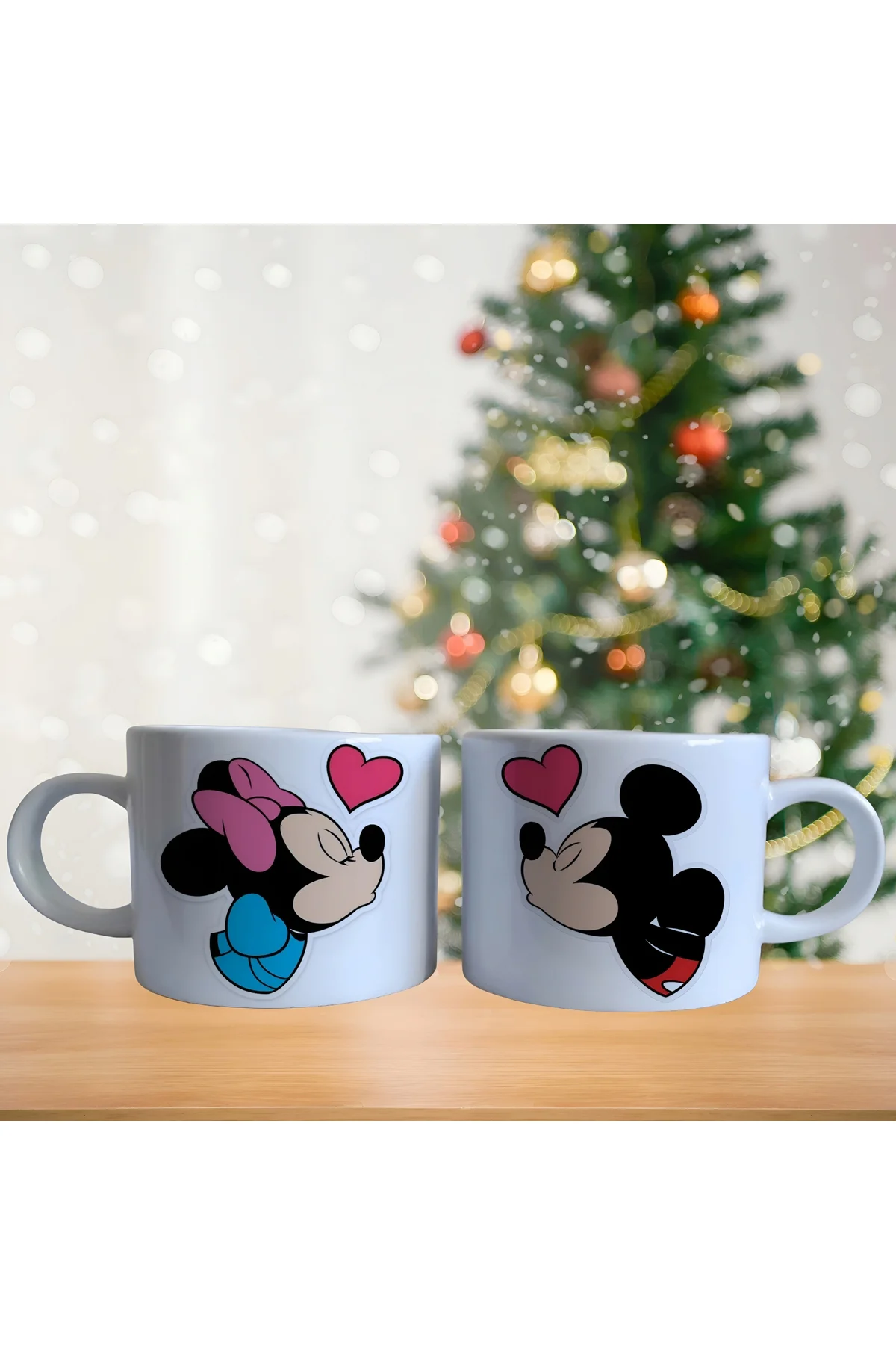 Mickey ve Minnie Kahve Fincan Takımı 008