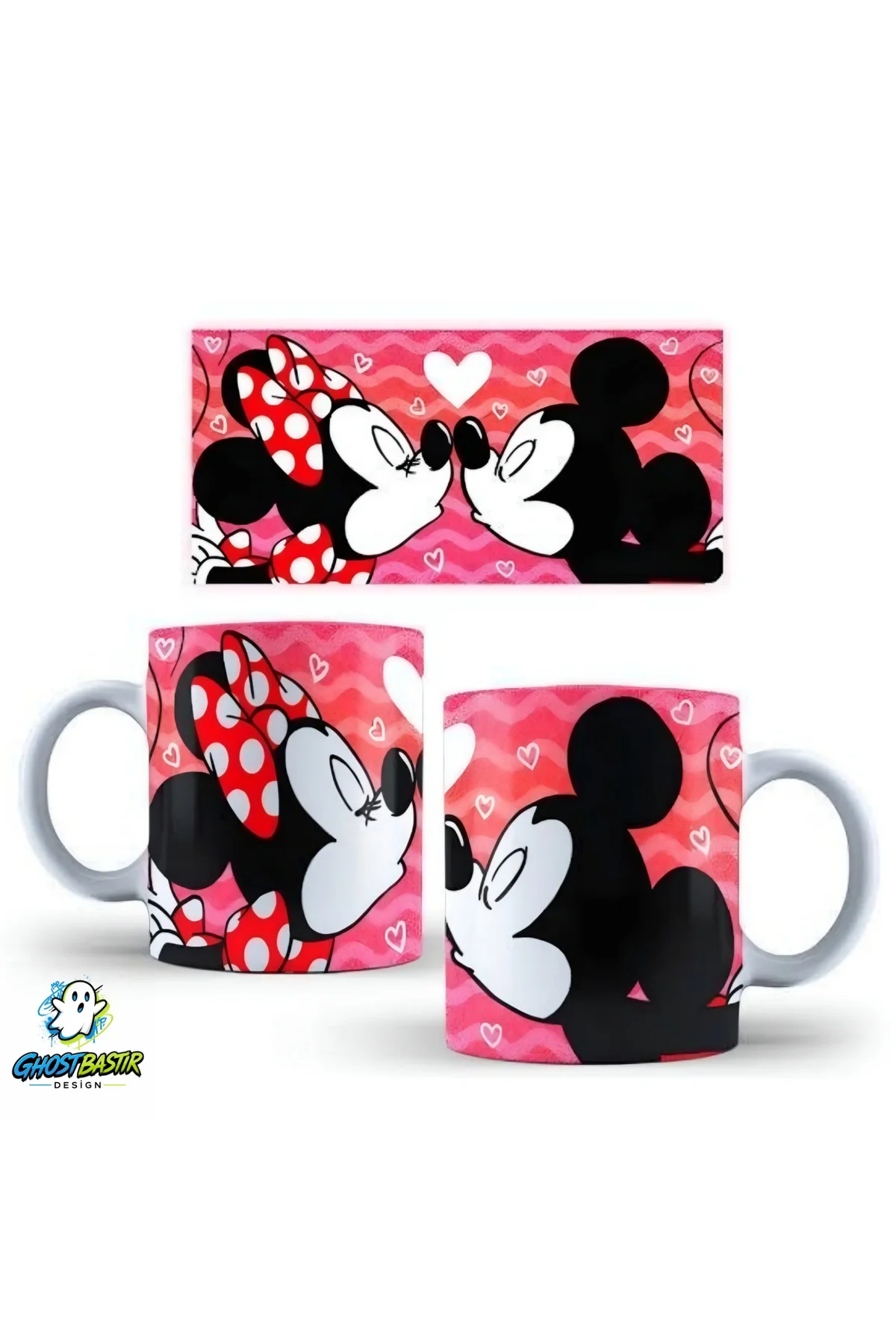 Mickey ve Minnie Kupa Bardak | Tek Adet K0312