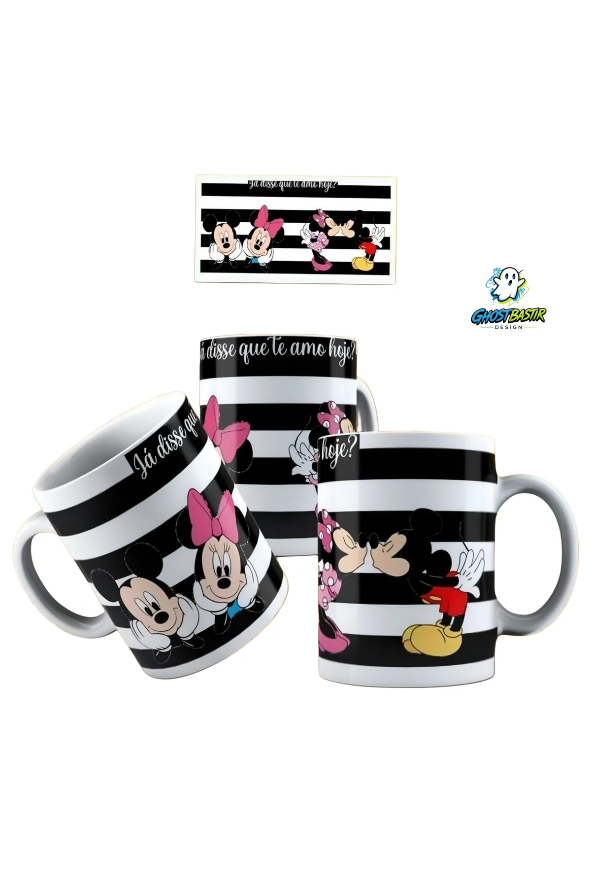 Mickey ve Minnie Kupa Bardak | Tek Adet K0310