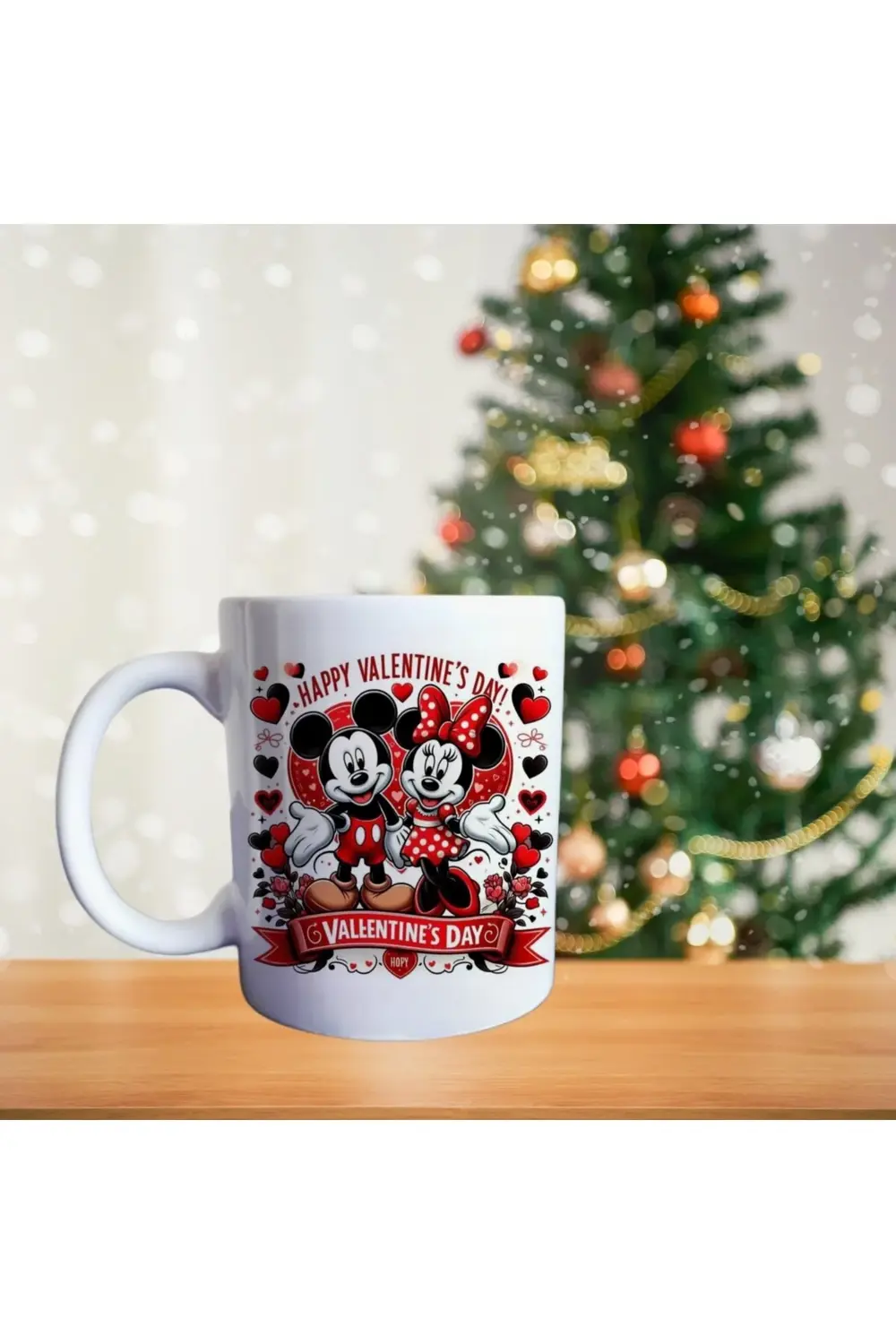 Mickey Ve Minnie Mouse - Sevgililere Özel - Çizgi Karakter Temalı