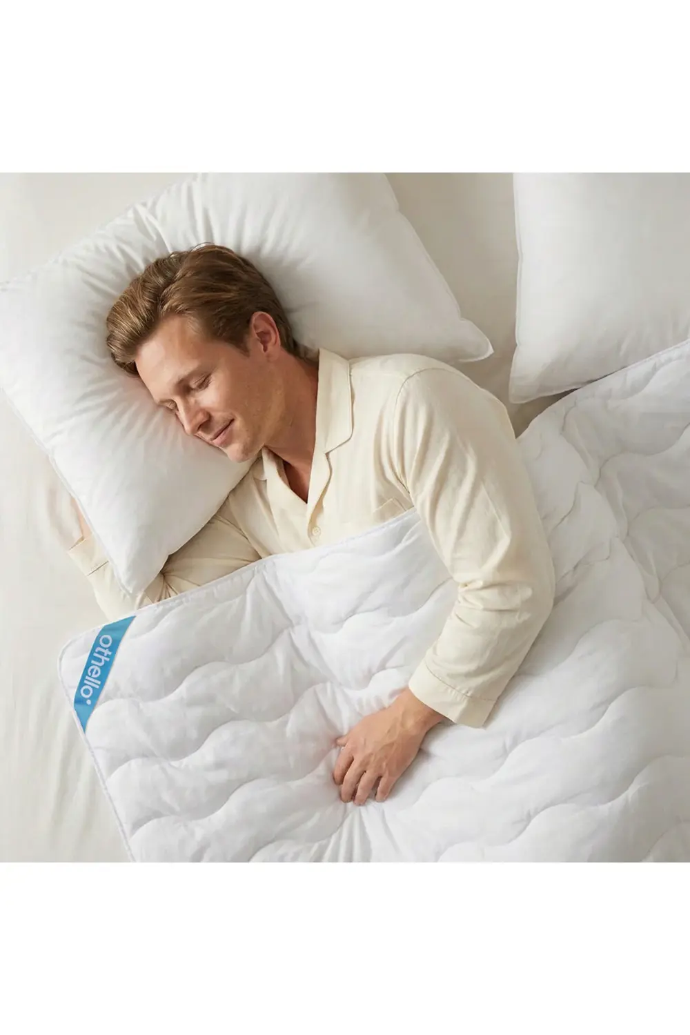 Micra Beyaz Kapitoneli Tek Kişilik Yorgan 155x215 Cm