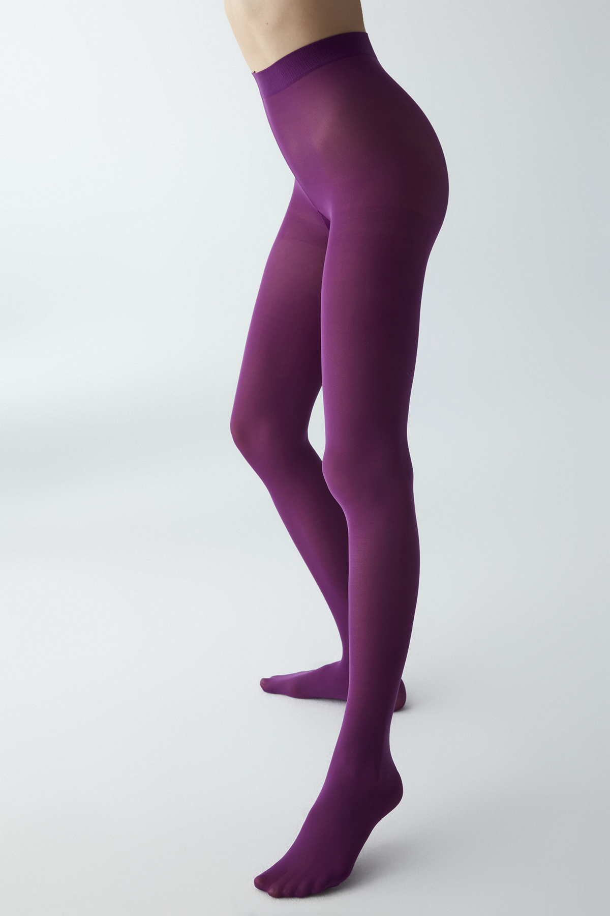 Micro 40 Mor Külotlu Çorap