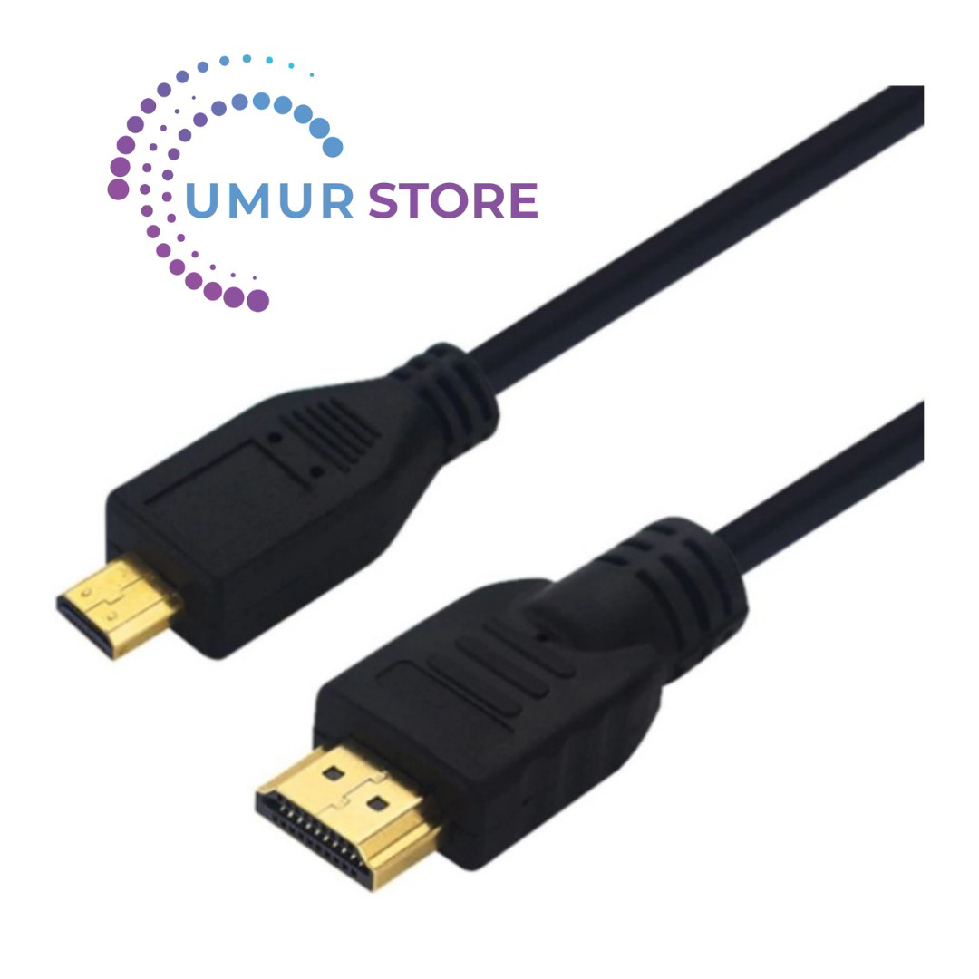 Micro HDMI To HDMI Kablo 3D Full Hd Mikro Hdmı - 1.5m