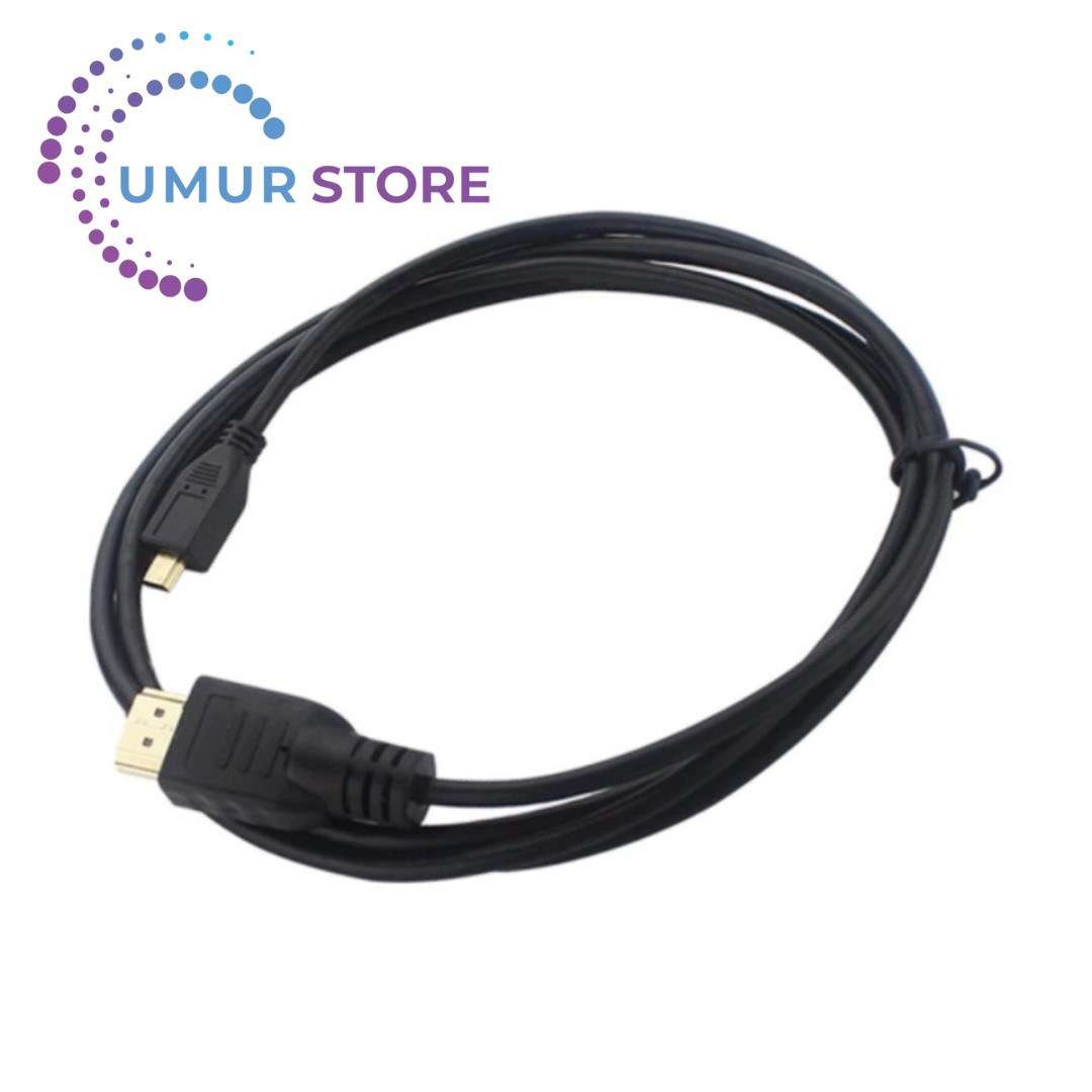 Micro HDMI To HDMI Kablo 3D Full Hd Mikro Hdmı - 1.5m