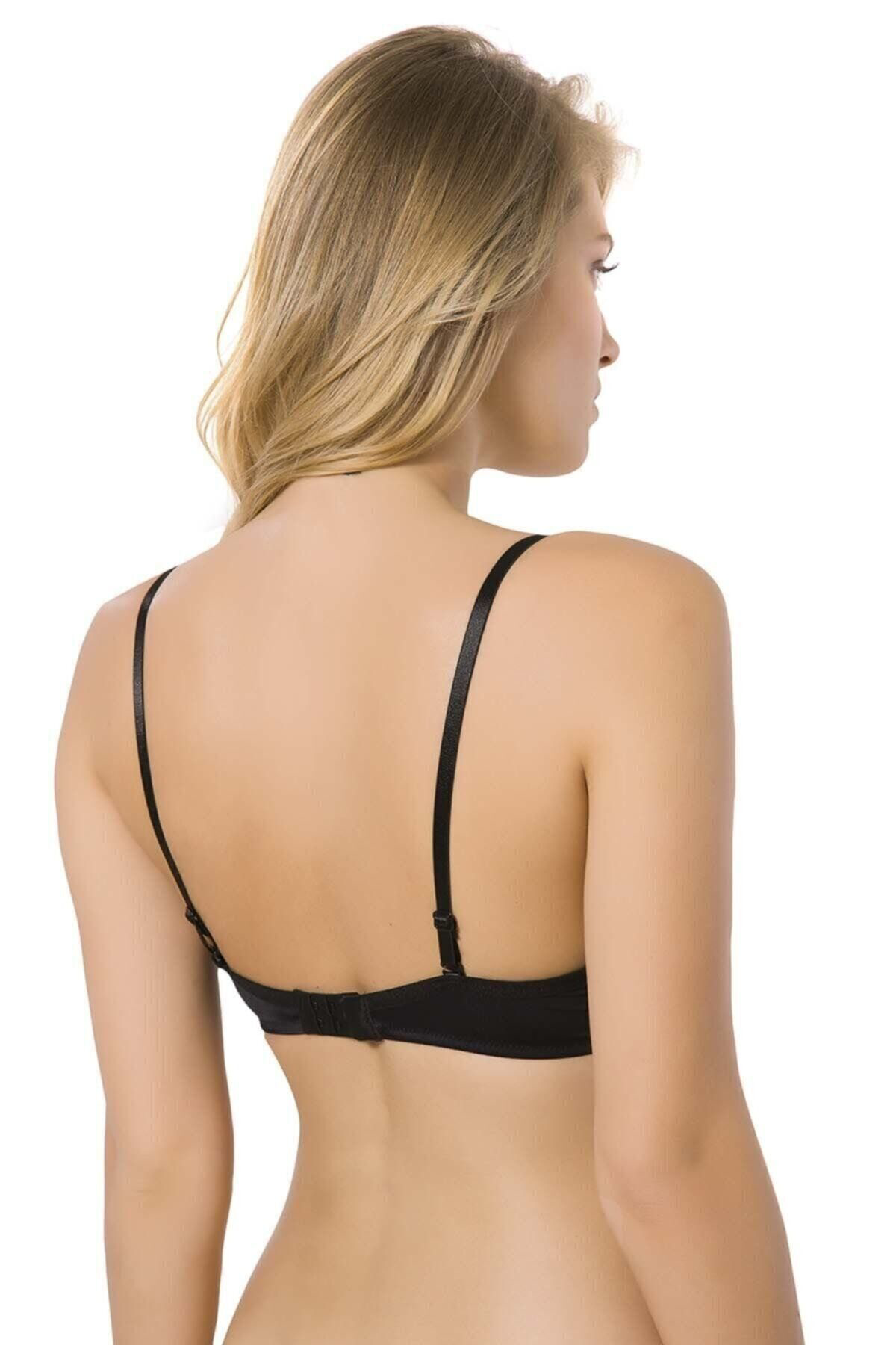 Le Jardin Micro Kaplı Kulaksız Push Up Balenli Silikonlu Sütyen Yeni Sezon