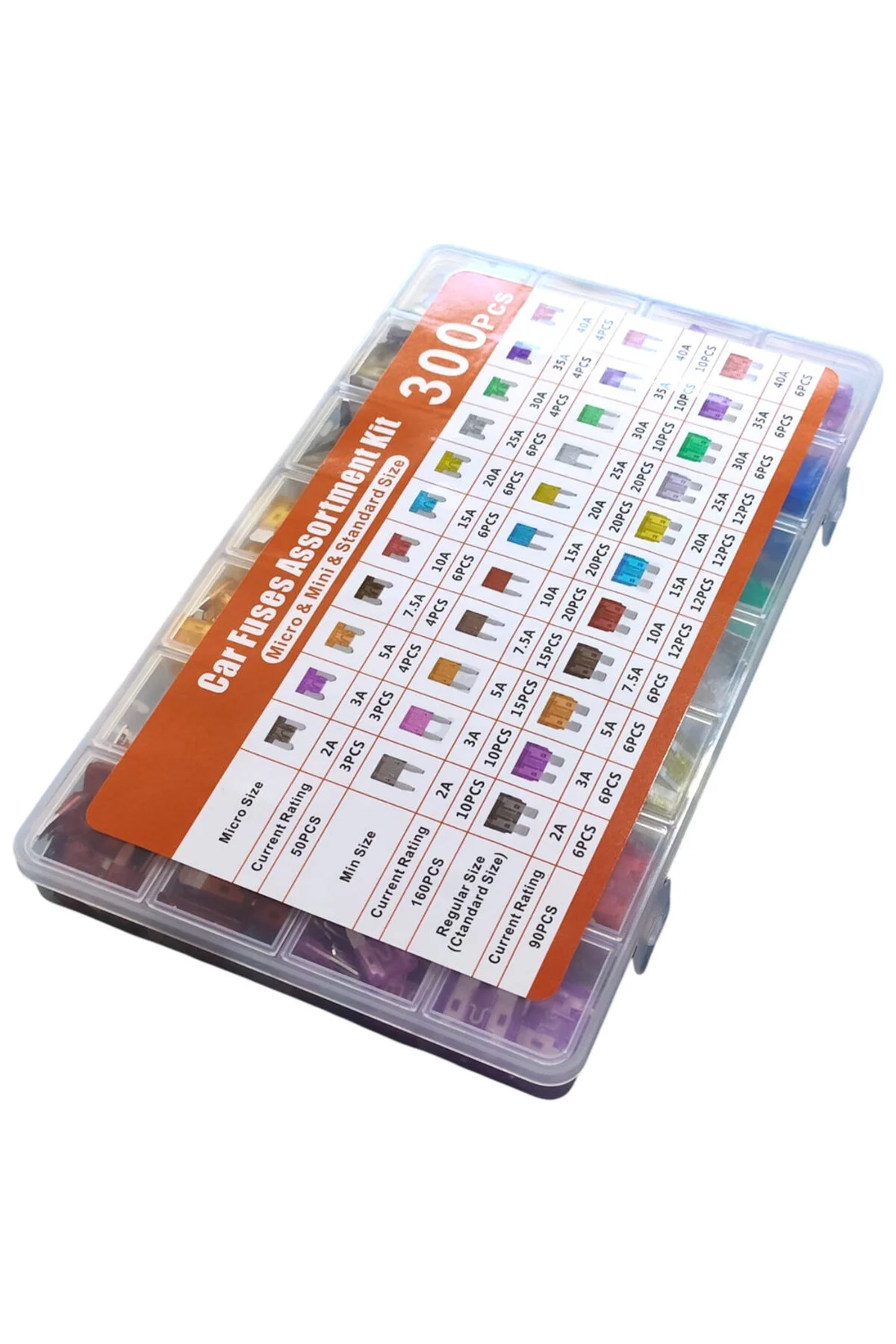 Micro-Mini ve Standart Boyut Oto Sigorta Kiti 300 Parça Micro-Mini ve Standart Boyut Oto Sigorta Kiti 300 Parça Fiyatı, Yorumları ve Özellikleri