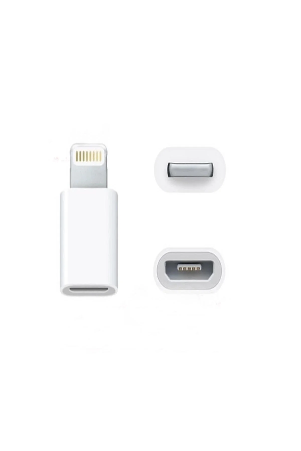 Micro Usb Dönüştürücü Adaptör Otg Aparat Iphone Ipad Uyumlu - Görsel 3