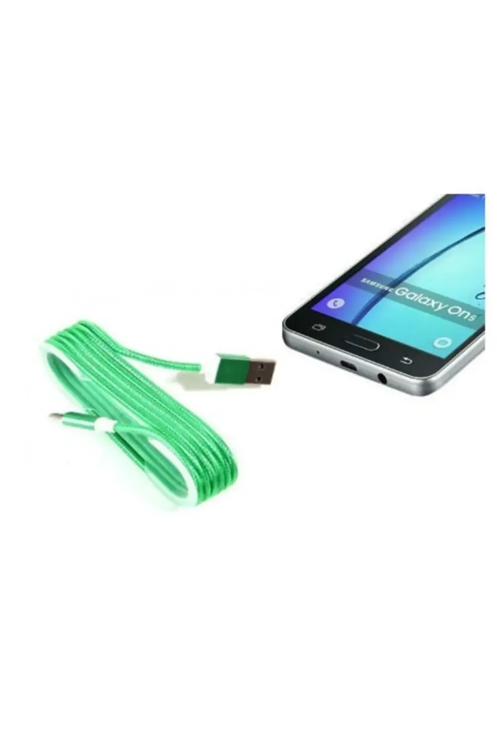 Micro Usb Uyumlu Android Telefonlarla Uyumlu Hasır Şarj Ve Data K