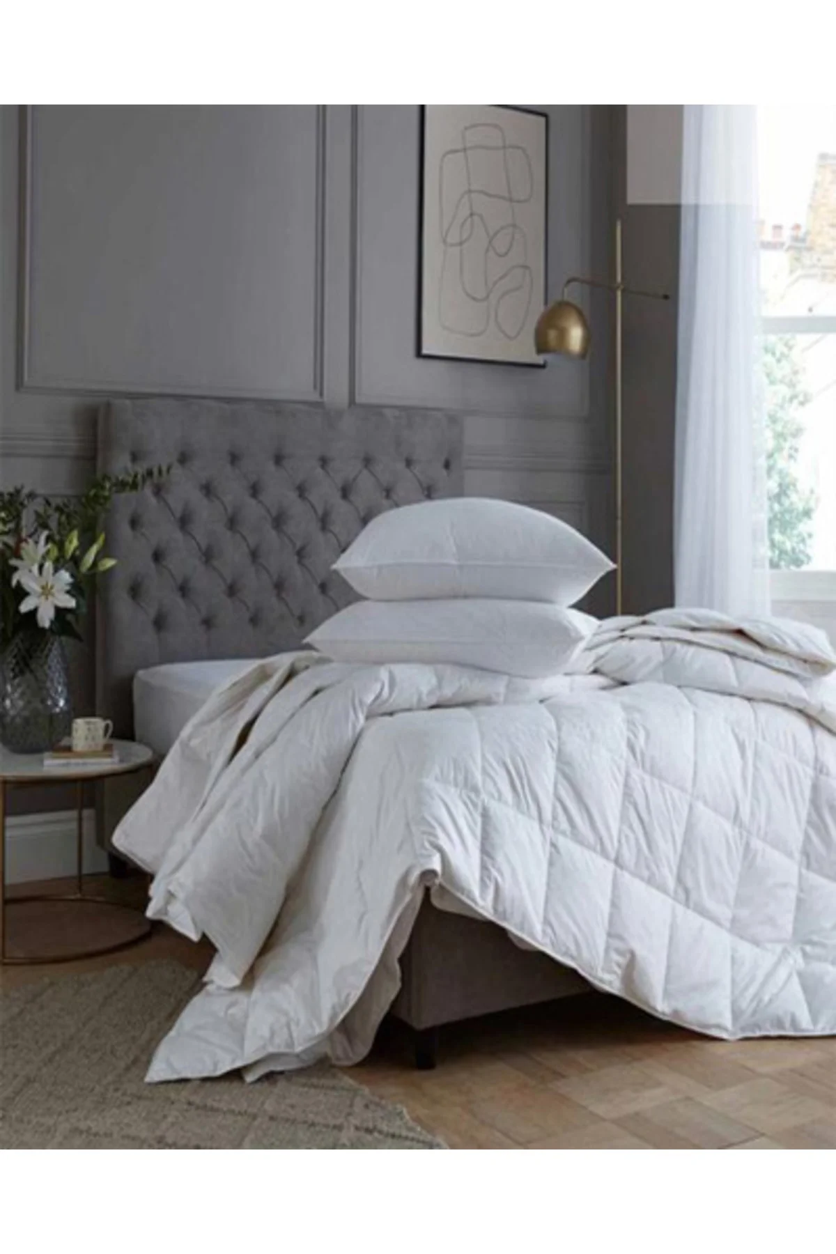 Microfiber Çift Kişilik Yorgan Ve Yastık Seti 3’lü Set