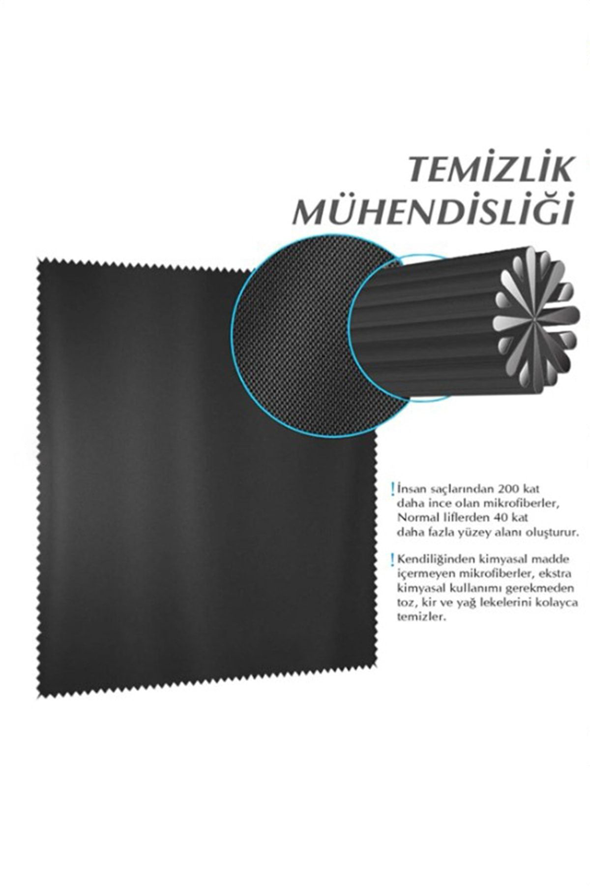 Vekaconcept Microfiber Gözlük Cami Temizleme Bezi 13 Adet
