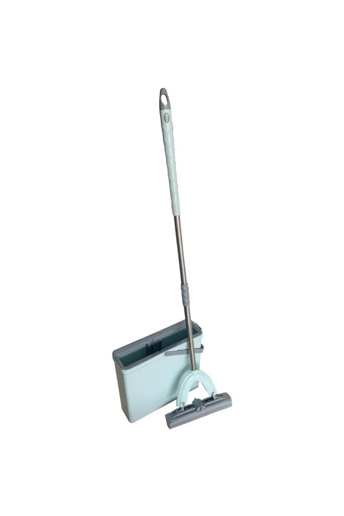 Microfiber Kelebek Paspas Süngerli PVA Slim Mop Kovada Sıkmalı Full Otomatik İnce Kovalı Set