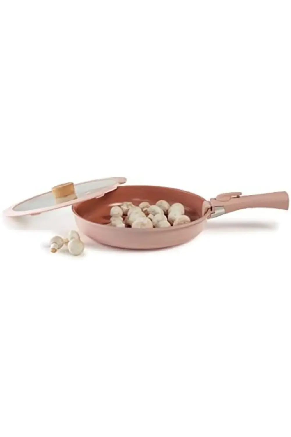 Midas Pembe 9 Parça Ayrılabilen Saplı İç İçe Geçebilen Tencere Ta