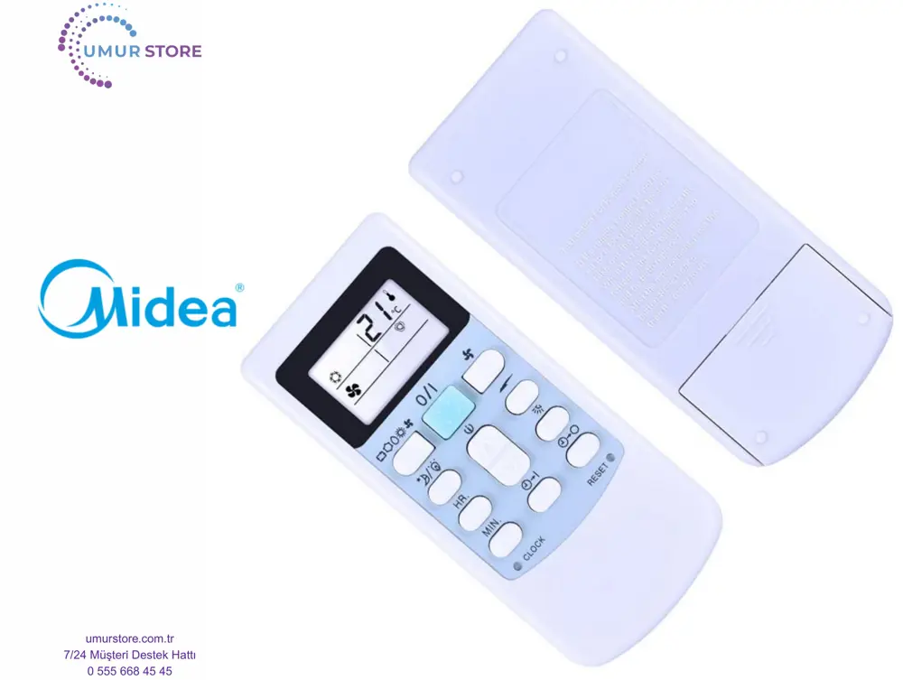 Midea-Diamond Electric HYK-13 Uyumlu Klima Kumandası Midea-Diamond Electric HYK-13 Uyumlu Klima Kumandası