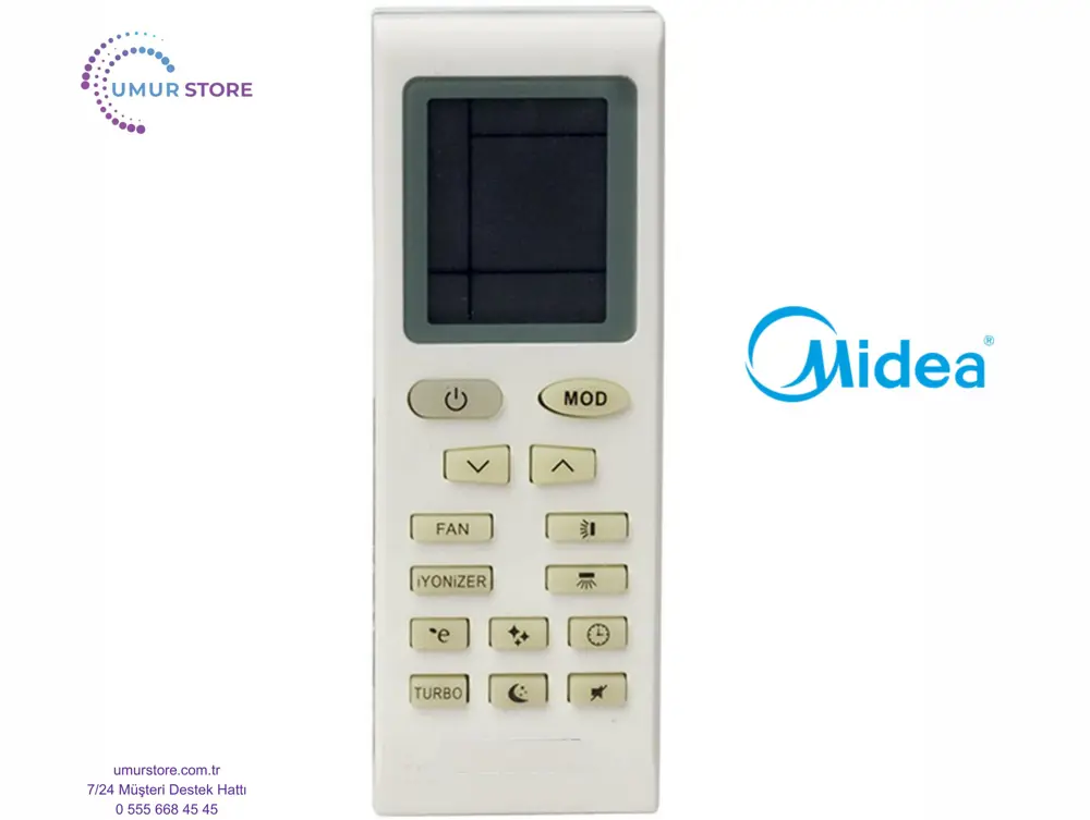 Midea Klima Kumandası Midea Klima Kumandası