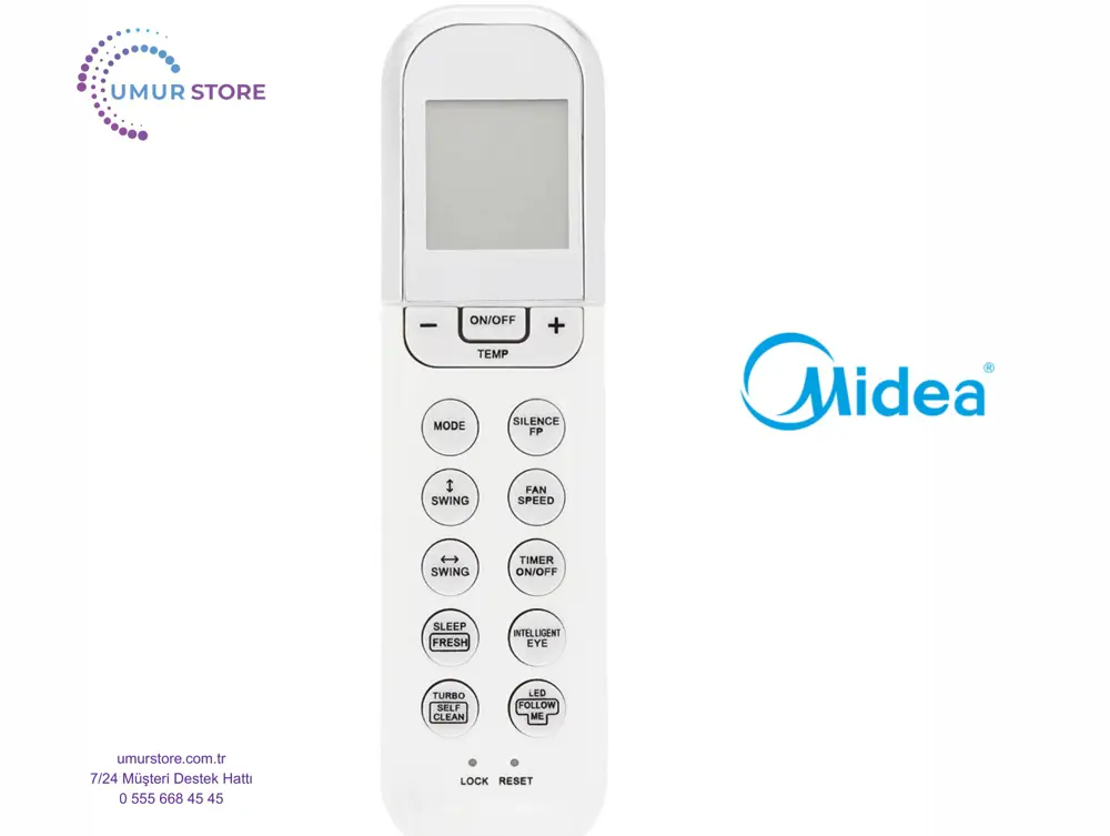 Midea Klima Kumandası Midea Klima Kumandası