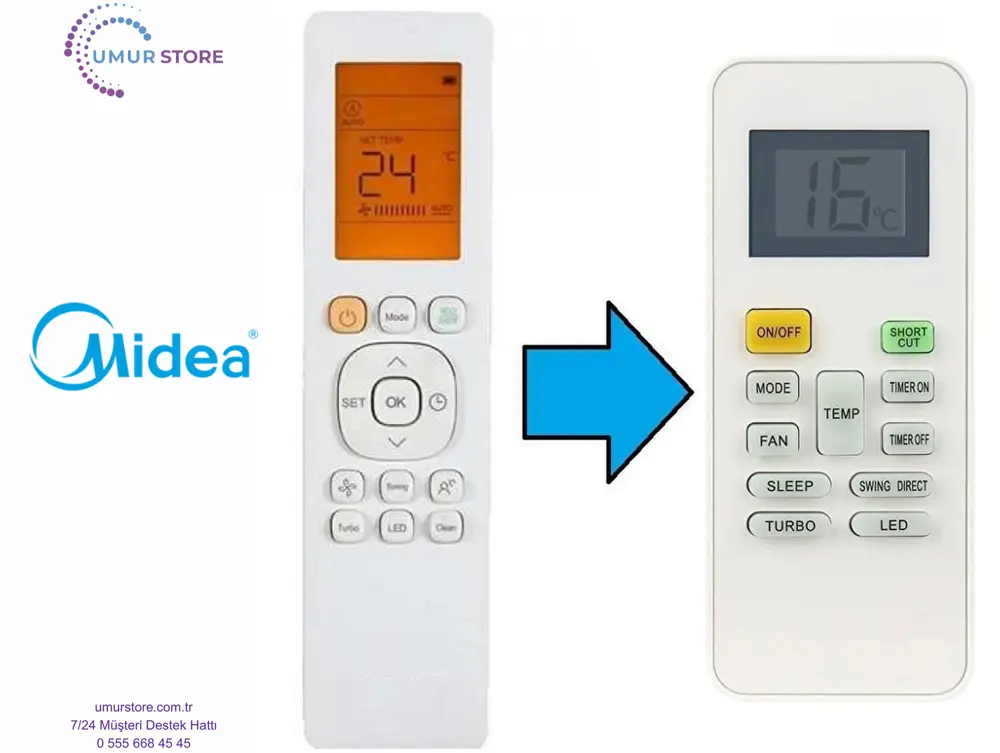 Midea Klima Kumandası