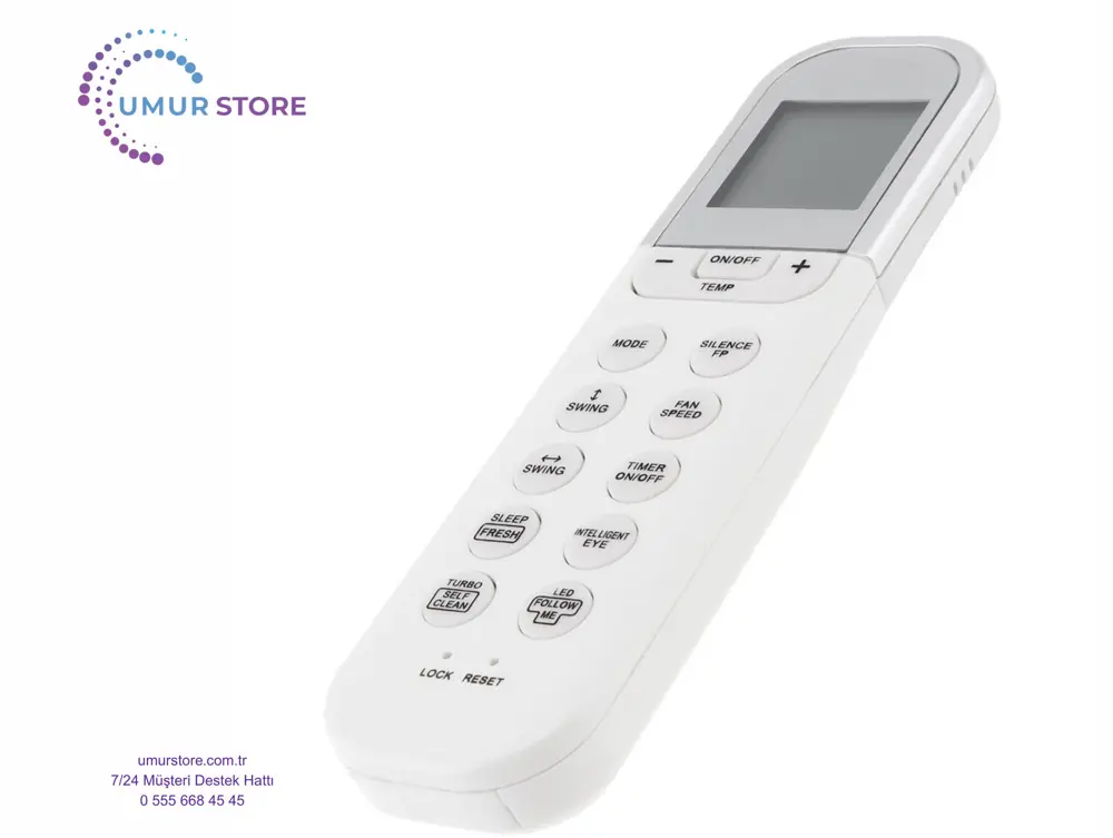 Midea RG66A1 B2/BGEF Uyumlu Klima Kumandası-Eşdeğer Midea RG66A1 B2/BGEF Uyumlu Klima Kumandası-Eşdeğer