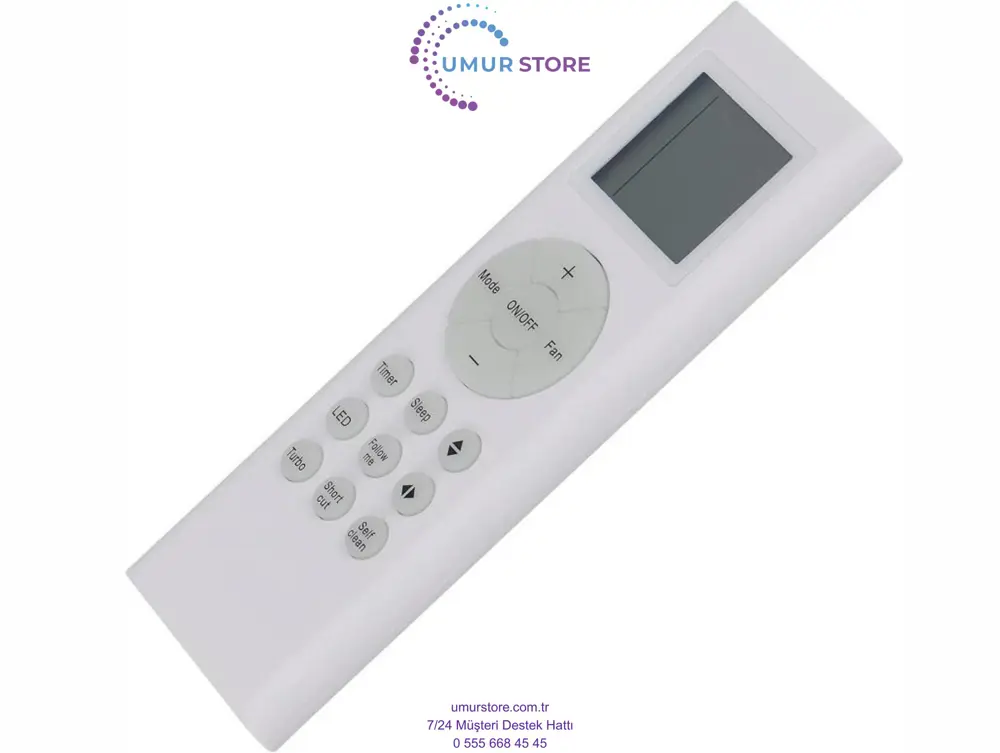 Midea RG66B3/BGEF Uyumlu Klima Kumandası