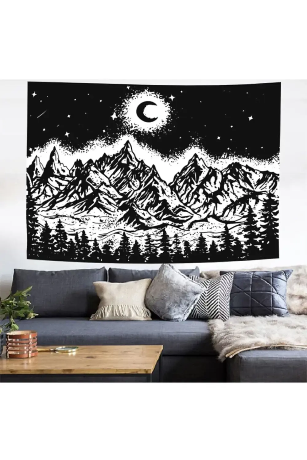 Midnight Montage Duvar Halısı