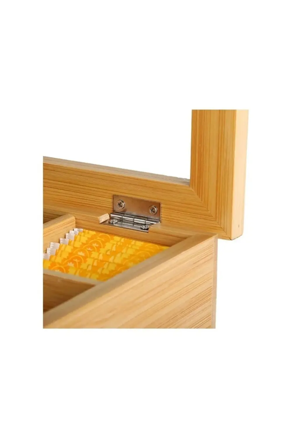 Mien 6 Bölmeli Bambu Çay Kutusu