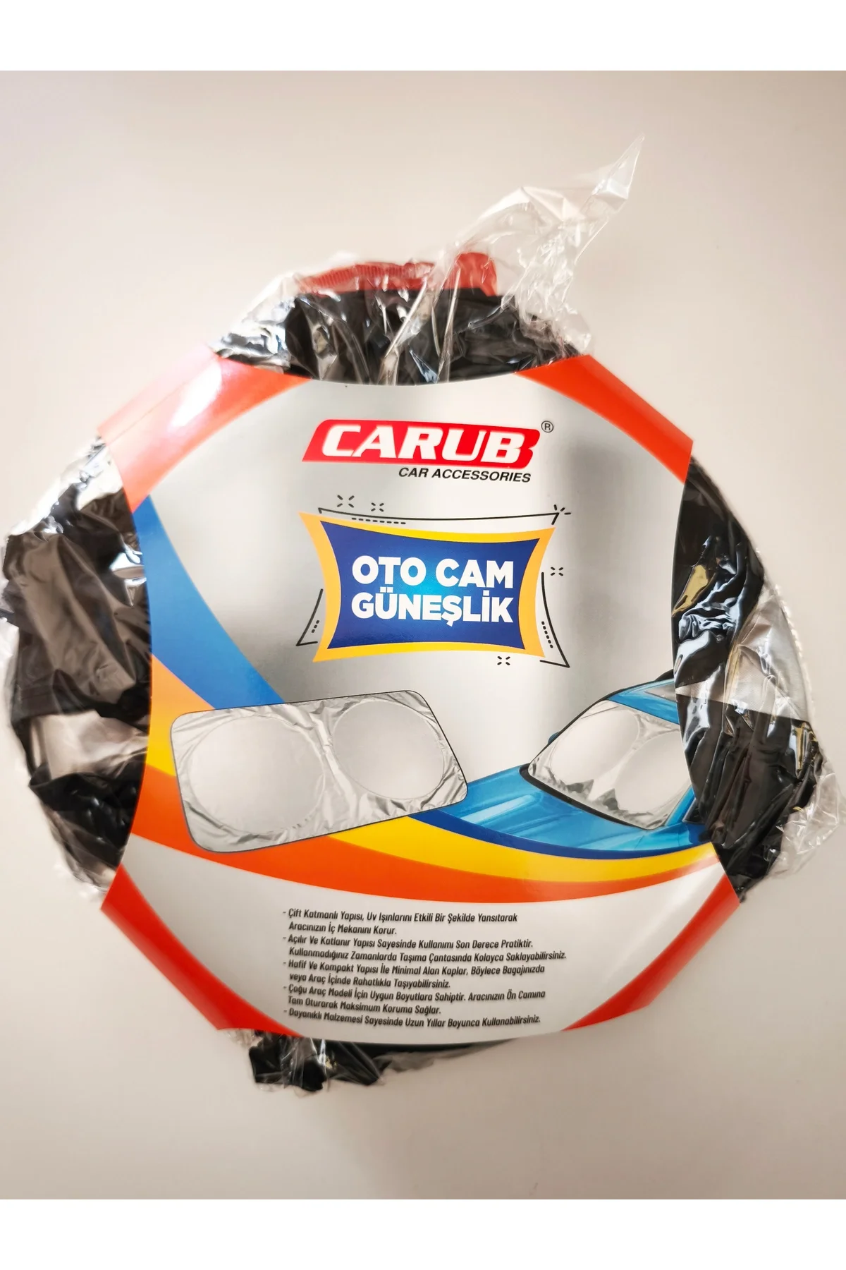 Miflonlu Katlanır Oto Ön Cam Güneşliği 150x70cm Güneş Koruyucu Yazlık Araç Aksesuarı Fiyatı, Yorumları ve Özellikleri