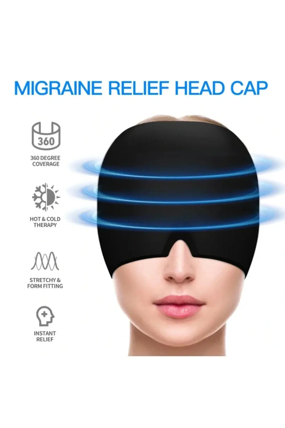 Miğren Ve Baş Ağrısı Giderici Maske