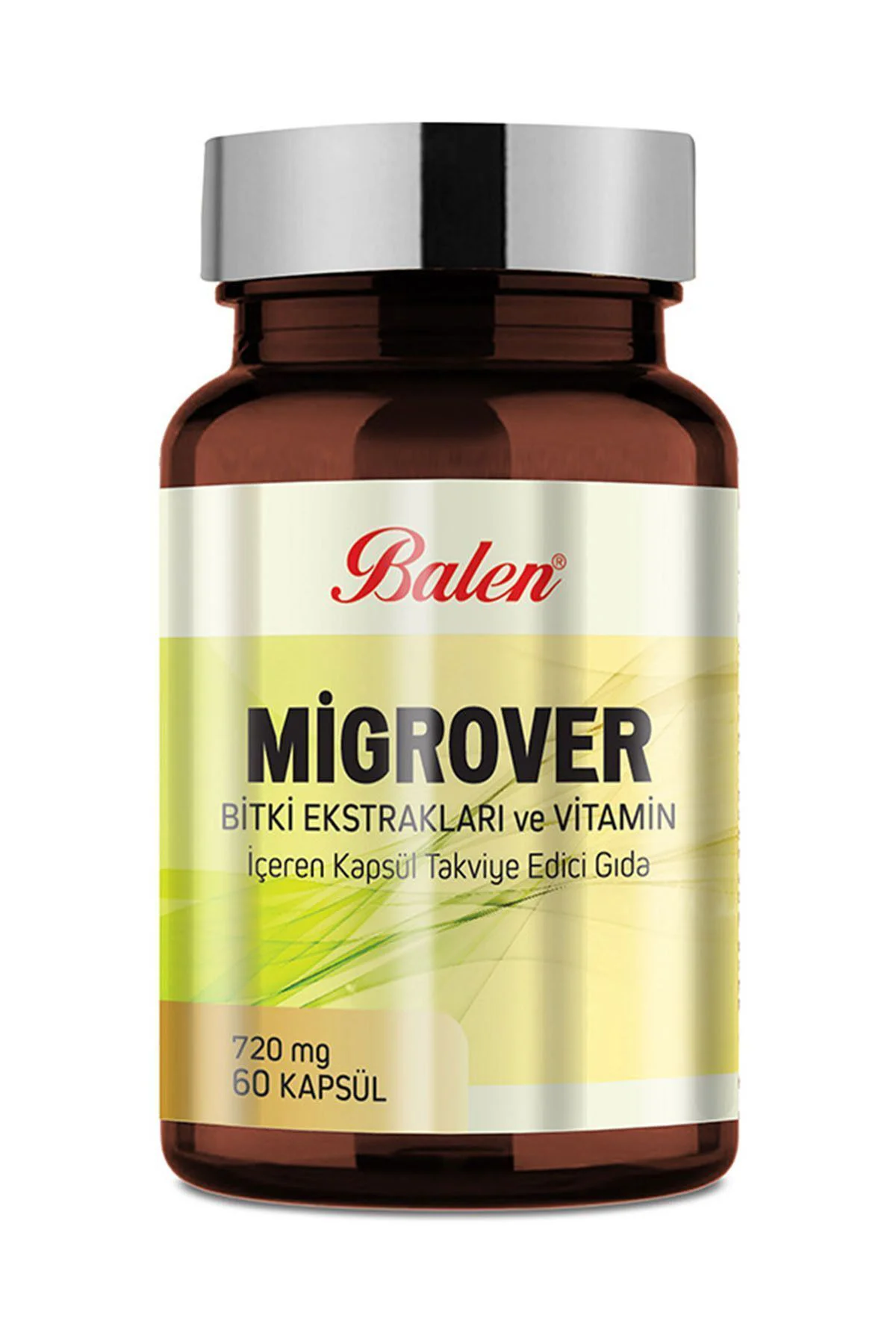 Migrover Bitki Ekstraktları-vitamin 60 Kapsül X 3 Adet