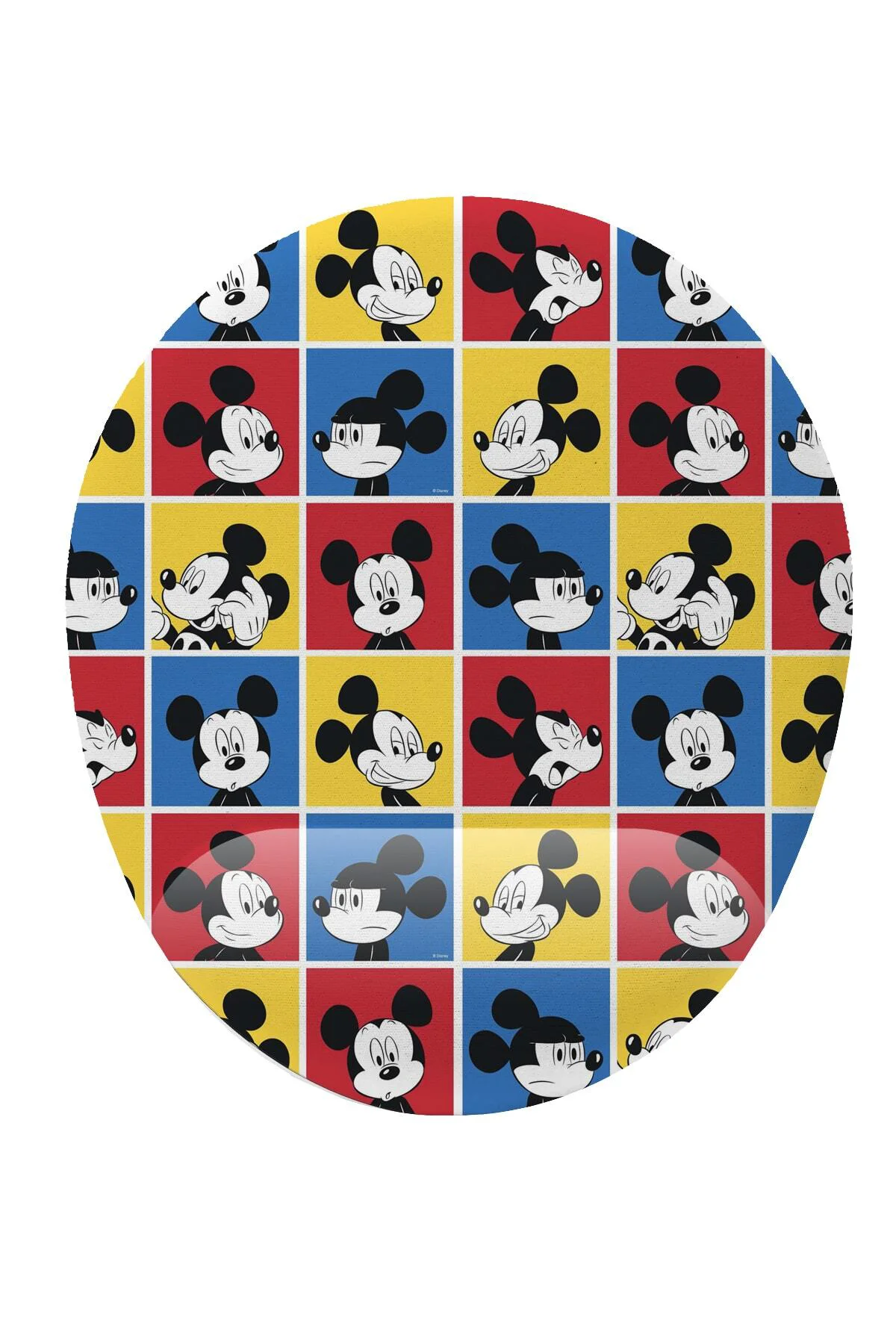 Miki Mouse Desenli Bilek Destekli Mouse Pad Ergonomik Kaymaz Taba