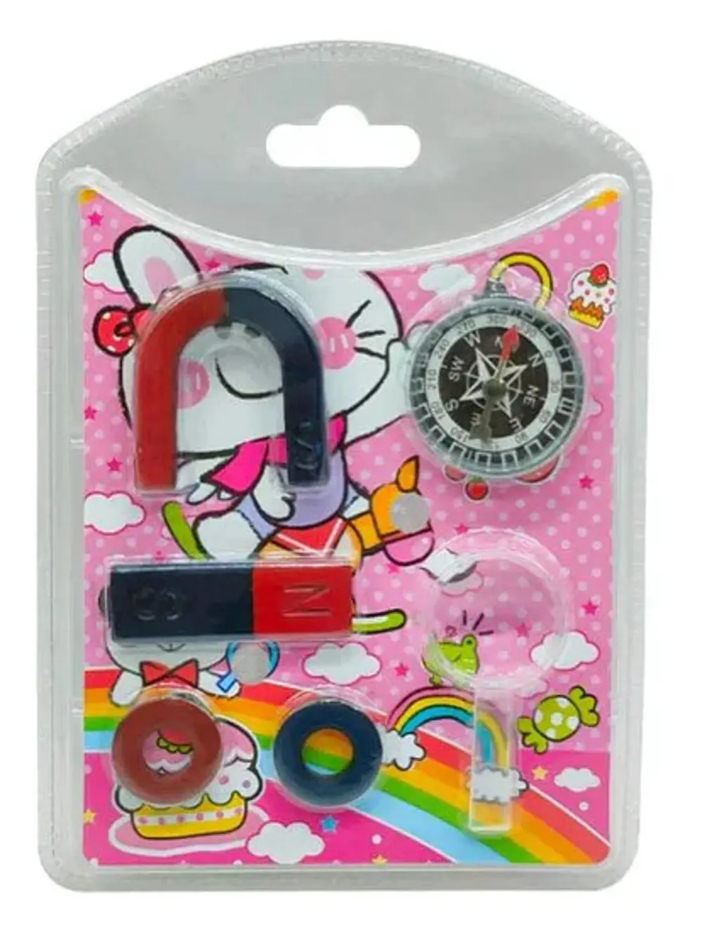 Mıknatıs Deney Seti Pusulalı Deney Seti- 1 Adet