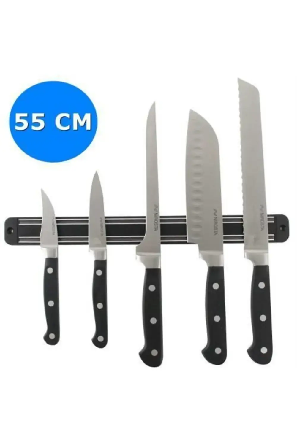 Mıknatıslı Bıçak Askı 55 cm Mutfak Stand Güvenlik Organizer