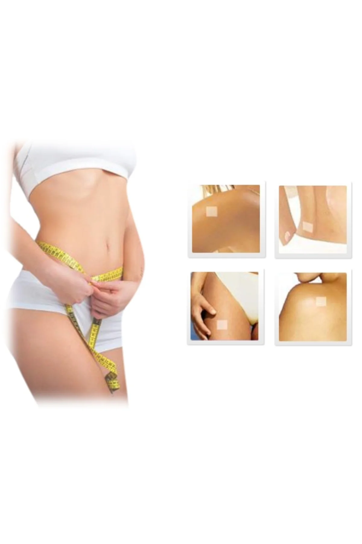 Mıknatıslı Göbek Bandı (10 Adet)