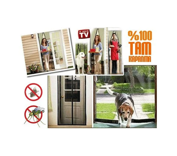 Mıknatıslı Kapı Sineklik Tülü-krem 105 X 205 Lisinya Mıknatıslı Kapı Sineklik Tülü-krem 105 X 205 Lisinya