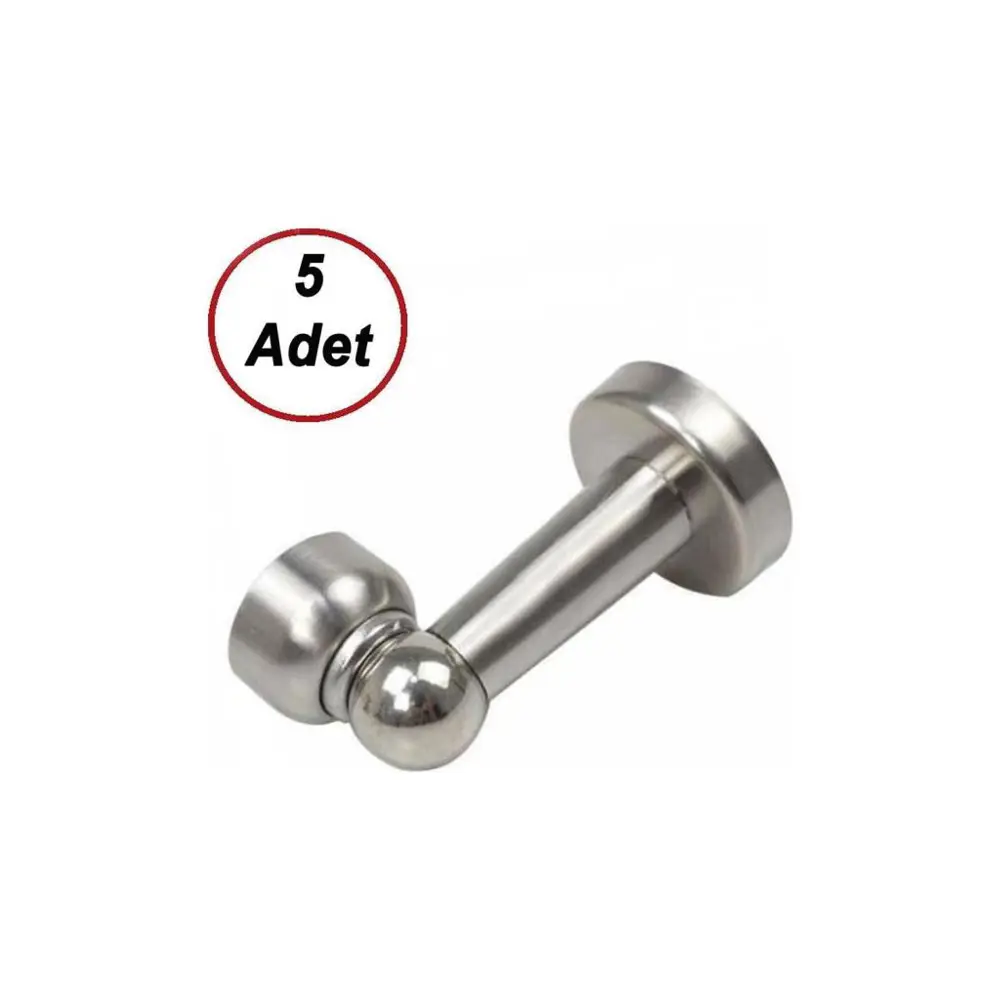 Mıknatıslı Kapı Tamponu 8 cm Kapı Stoperi (5 Adet)