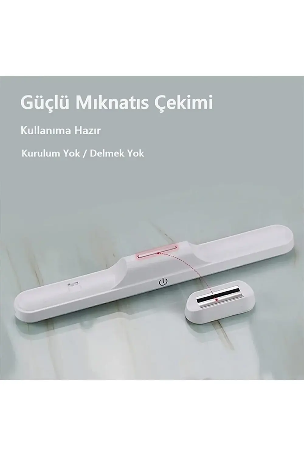 Mıknatıslı Şarjlı Led Işık Micro Usb Şarjlı Kablosuz Led Lamba 3