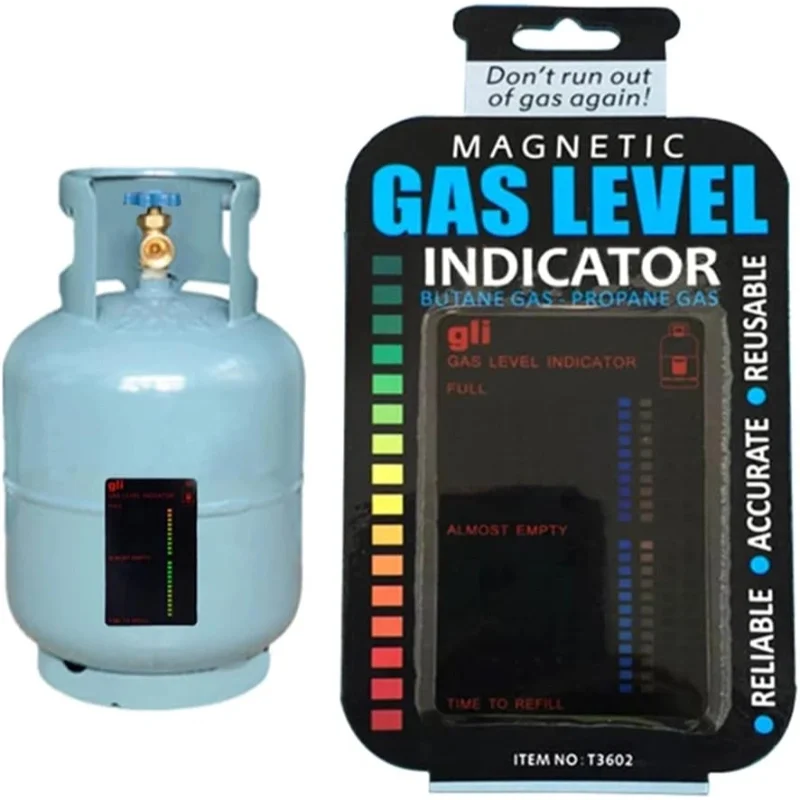 Mıknatıslı Tüp Gaz Seviye Ölçer - Hızlı Göstergeli - Yeniden Kullanılabilir Mıknatıslı Tüp Gaz Seviye Ölçer - Hızlı Göstergeli - Yeniden Kullanılabilir