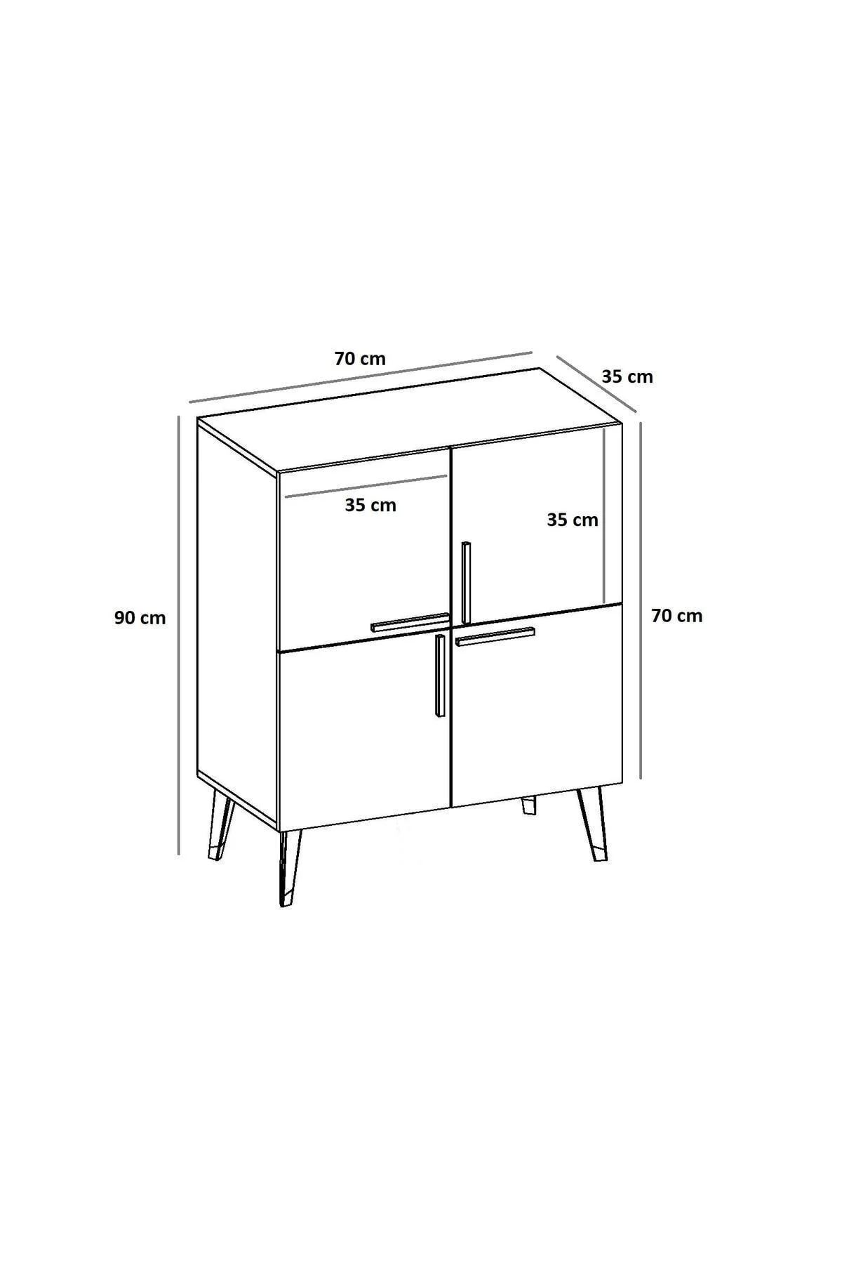 Mikra Konsol Safir Meşe-safir Meşe