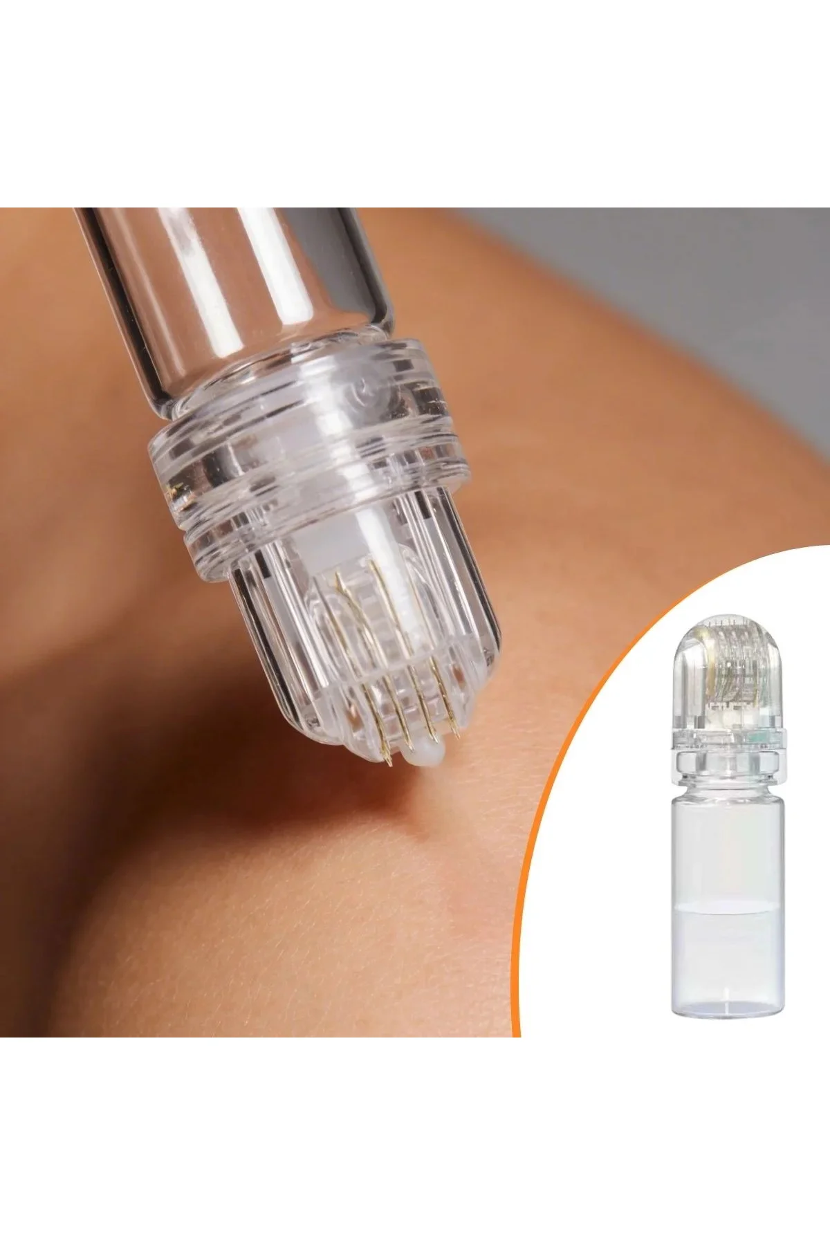Mikro İğne 64’lü Cilt Bakım Serumu – Yüz ve Boyun için Anti-Aging, Gözenek Sıkılaştırıcı Serum