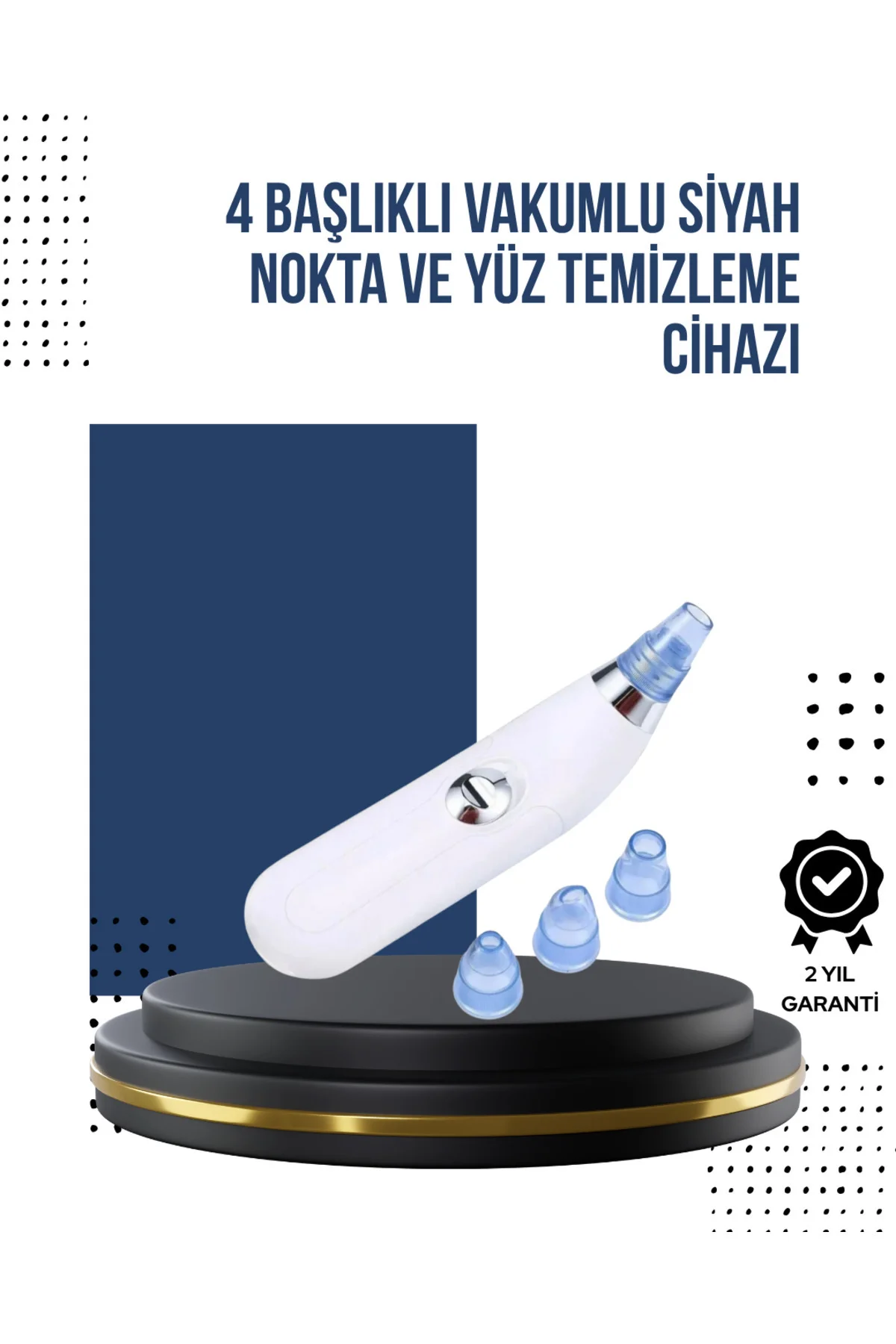 Mikro Kristal Başlıklı Siyah Nokta Temizleme Cihazı – Vakum Gücüy