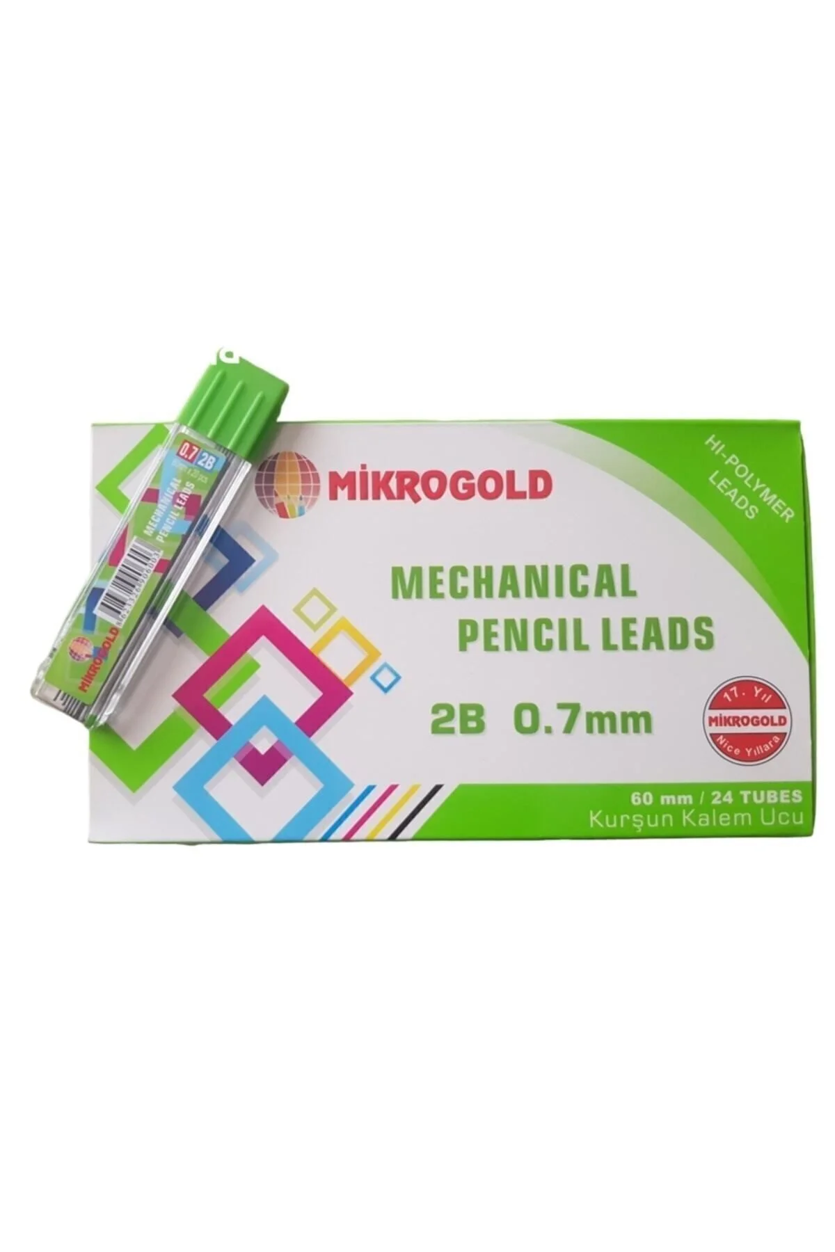 Mikro M-600 Kalem Ucu 60mm 0,7 24 Lü Tüp Paket 24 Kutu Uç