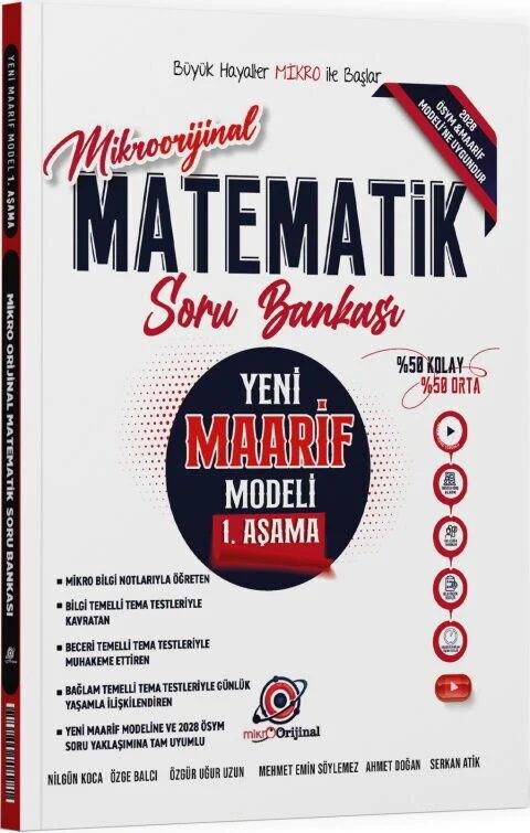 Mikro Orijinal Tyt Maarif  Matematik