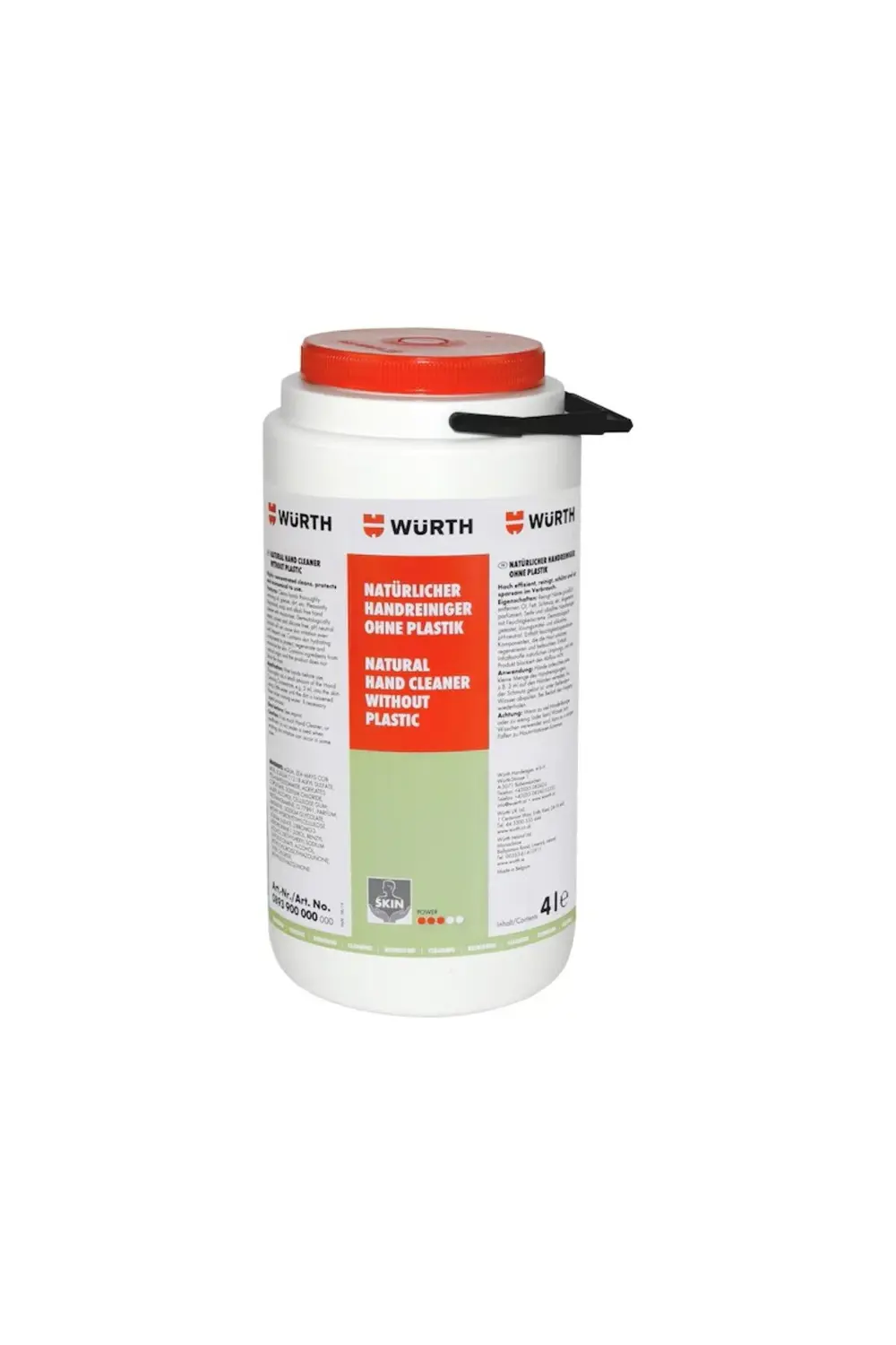 Mikro Plastik İçermeyen El Temizleyici 4L: Yağ ve Kir İçin Profes