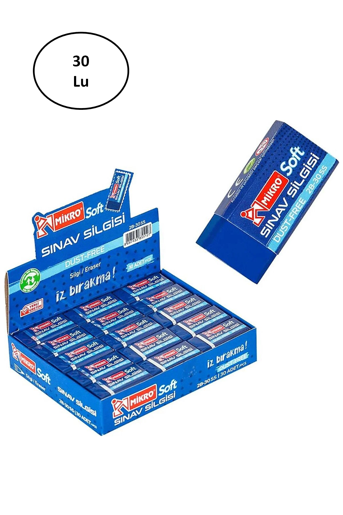 Just Cheap Store Mikro Silgi 2B-30Ss Sinav Sof 2B30ss 30'Lu