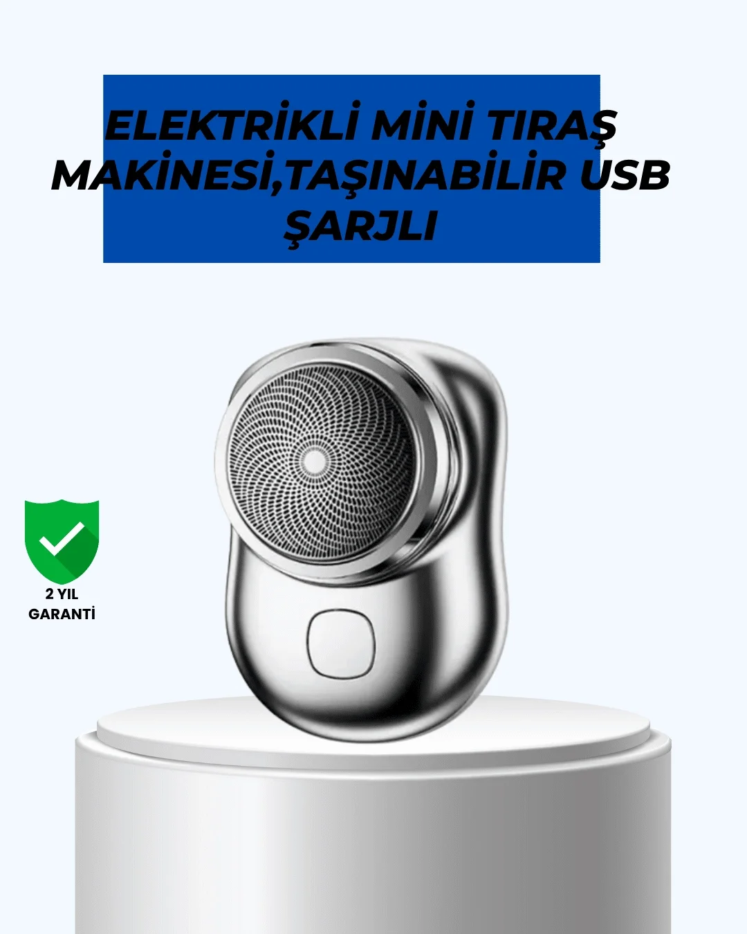 Mikro titreşim motorlu, düşük sesli, USB girişli tıraş makinesi Mikro titreşim motorlu, düşük sesli, USB girişli tıraş makinesi