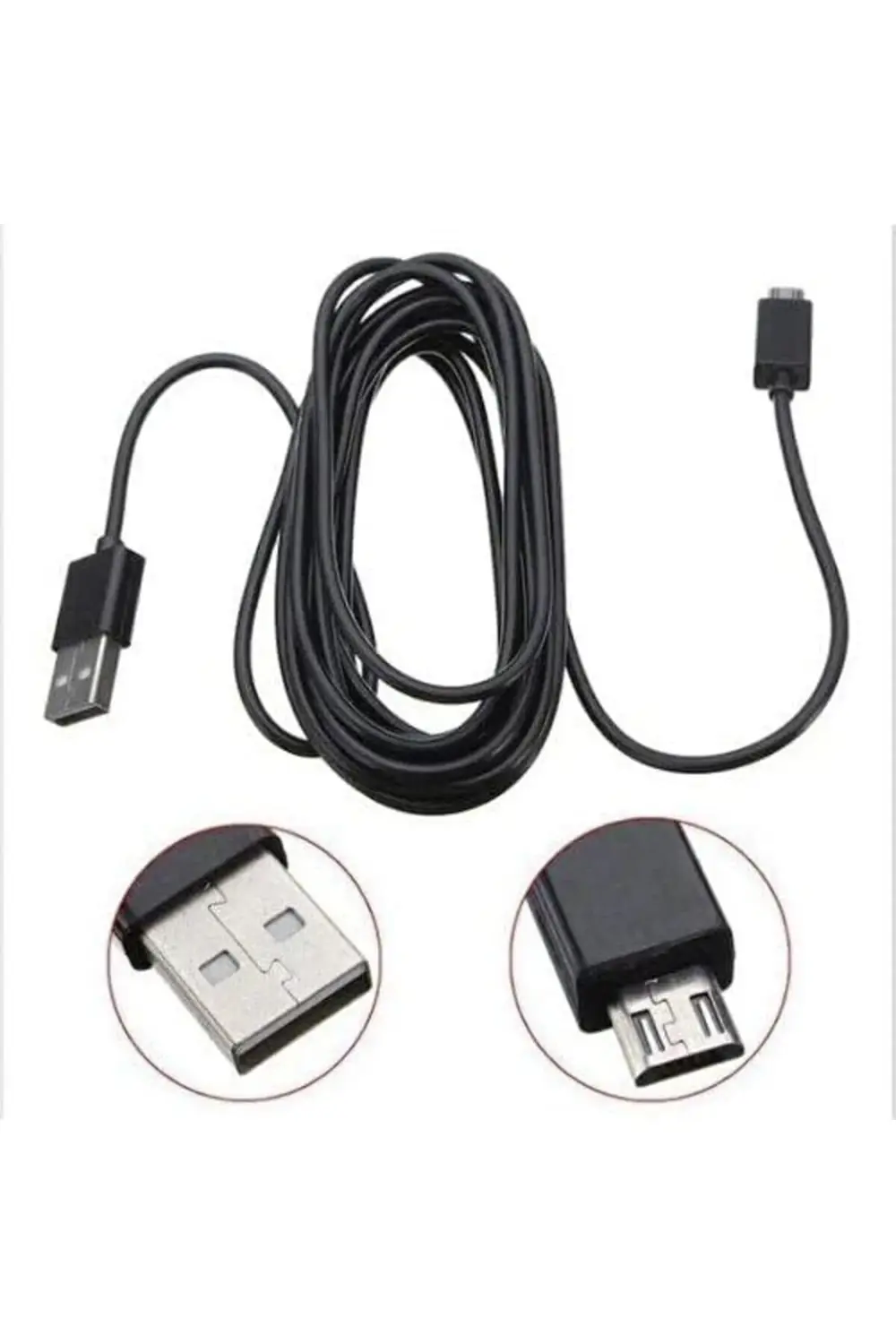mikro usb 5 metre micro usb kablo 5 metre micro usb data şarj kab