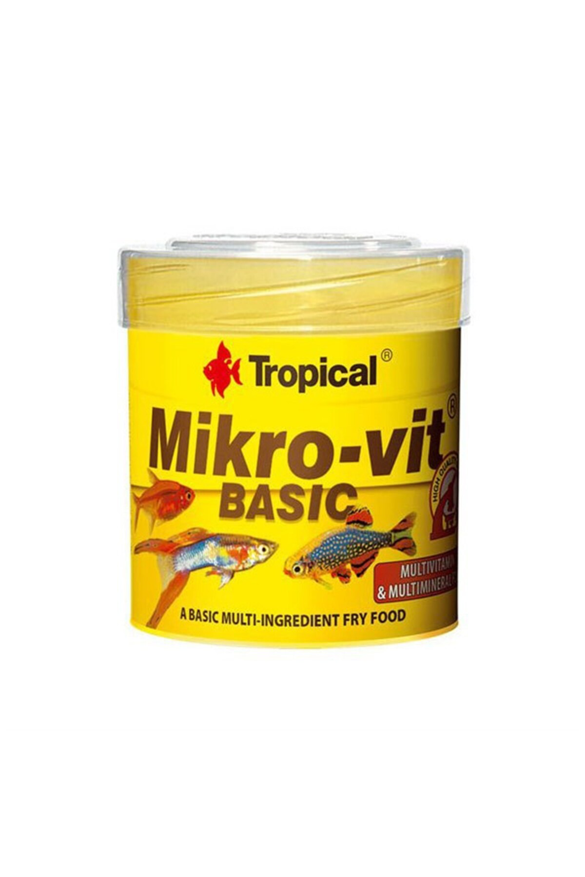 Mikro-Vit Basic Yavru Balıklar için Temel Yem Balık Yemi 50 Ml 32